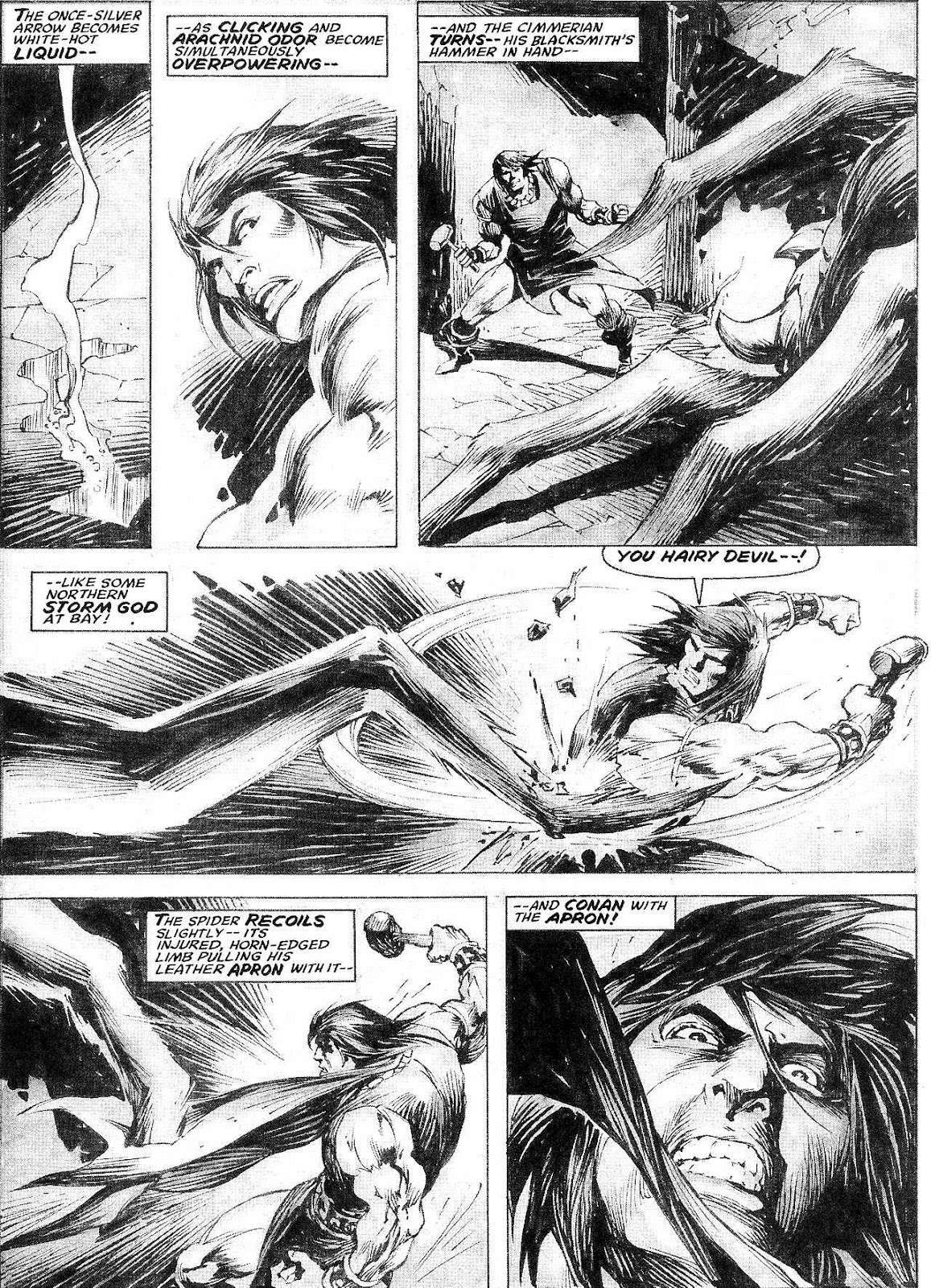 The Savage Sword Of Conan issue 210 - Page 23