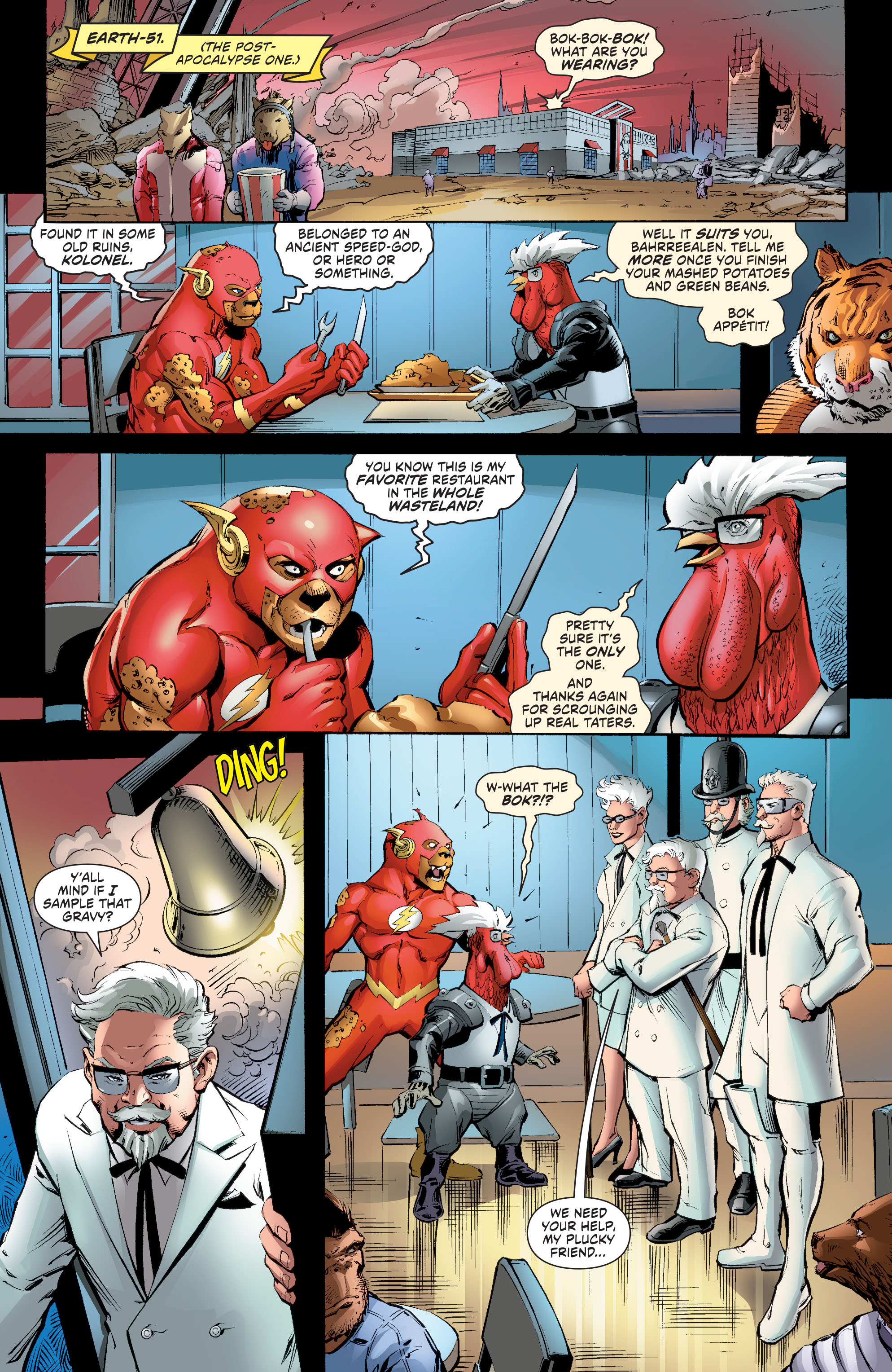 Read online KFC: Crisis of Infinite Colonels comic -  Issue # Full - 9