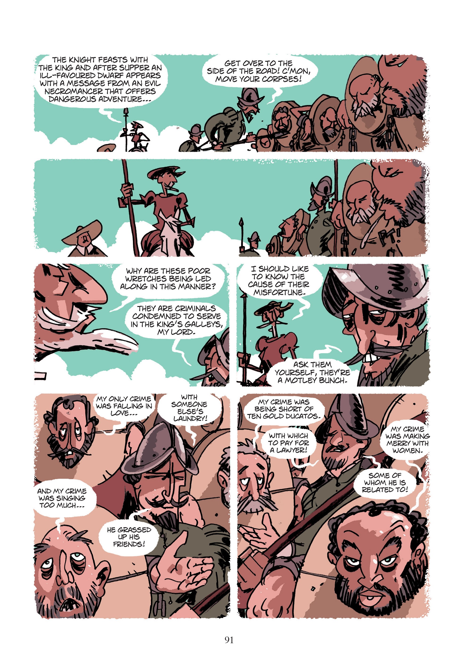 Read online The Complete Don Quixote comic -  Issue # TPB (Part 1) - 90