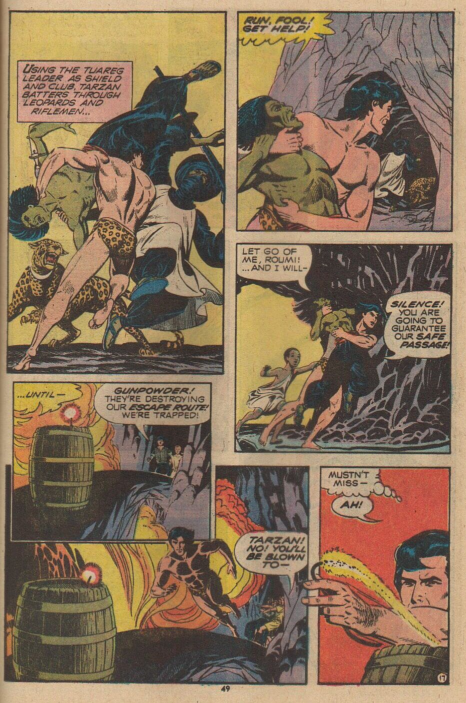 Read online Tarzan (1972) comic -  Issue #230 - 43