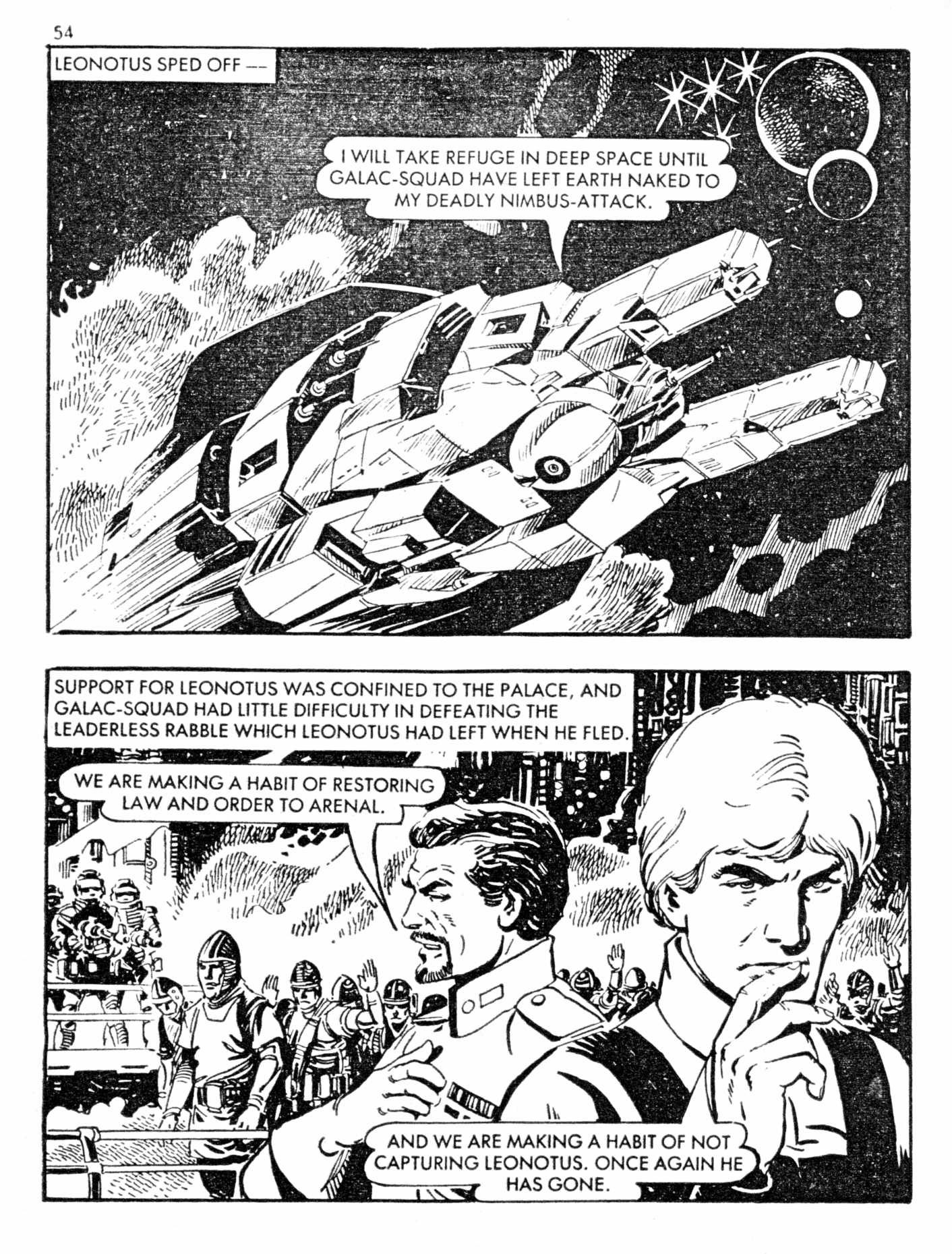 Read online Starblazer comic -  Issue #146 - 54