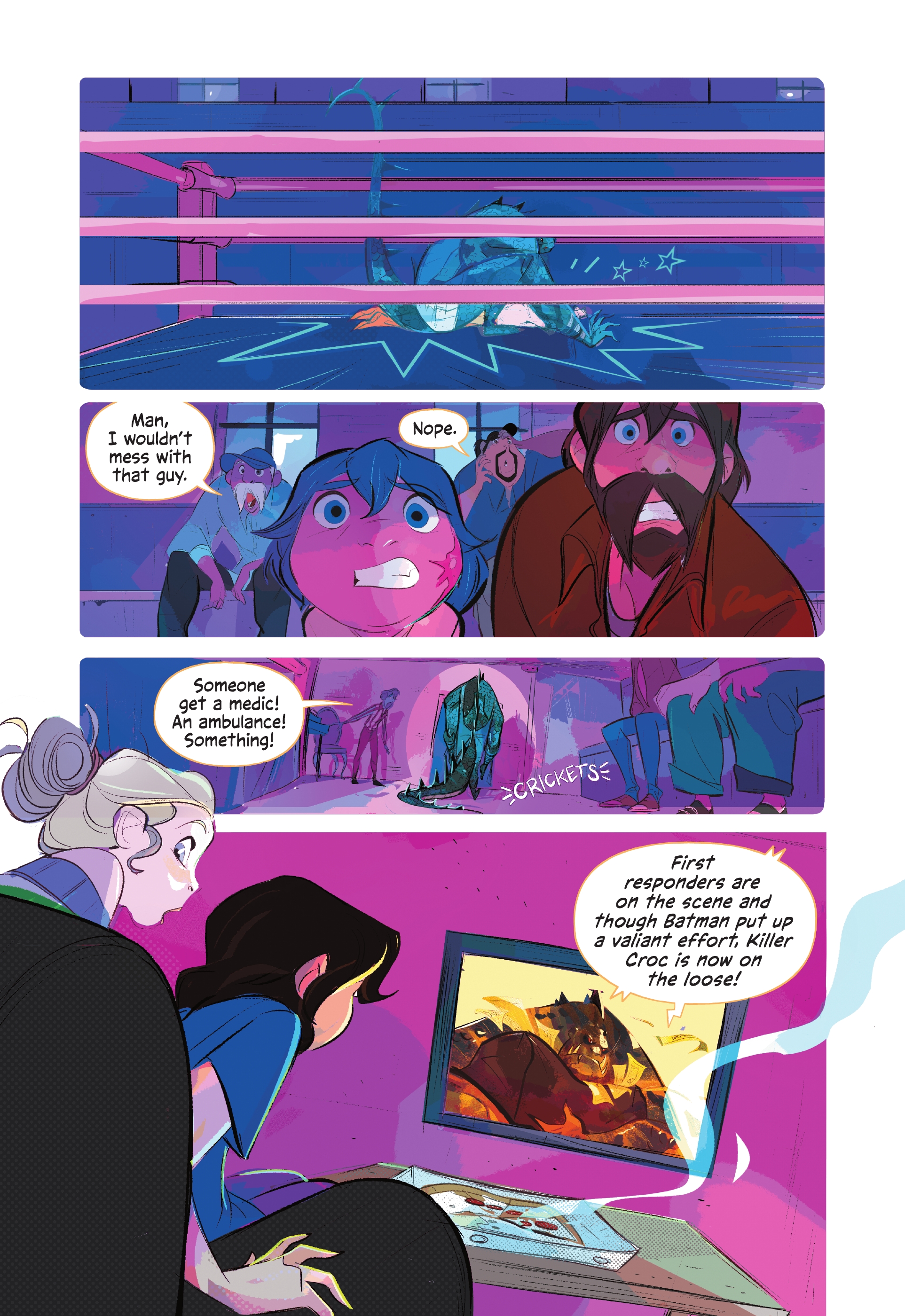 Read online My Buddy, Killer Croc comic -  Issue # TPB (Part 1) - 41