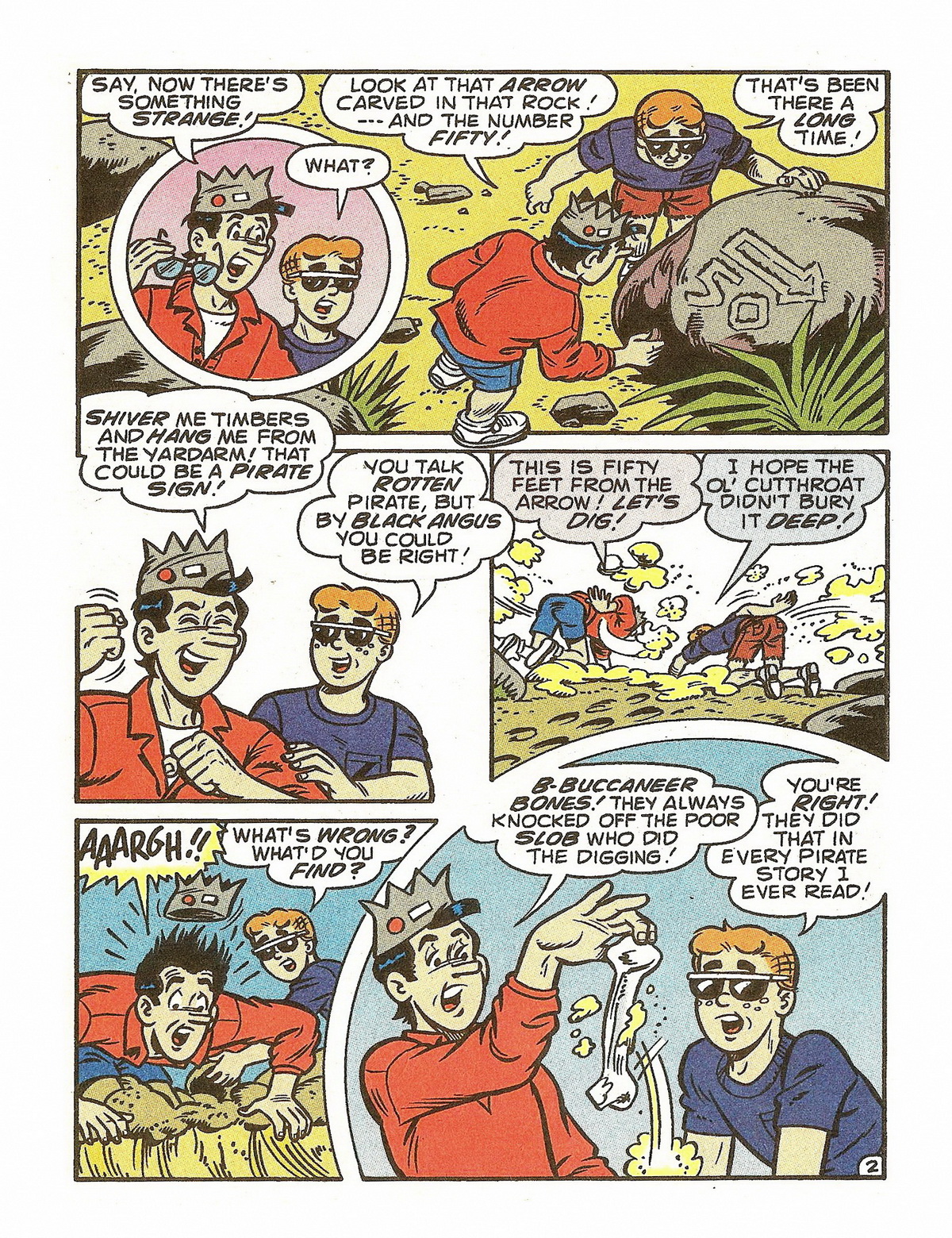 Read online Jughead's Double Digest Magazine comic -  Issue #69 - 157