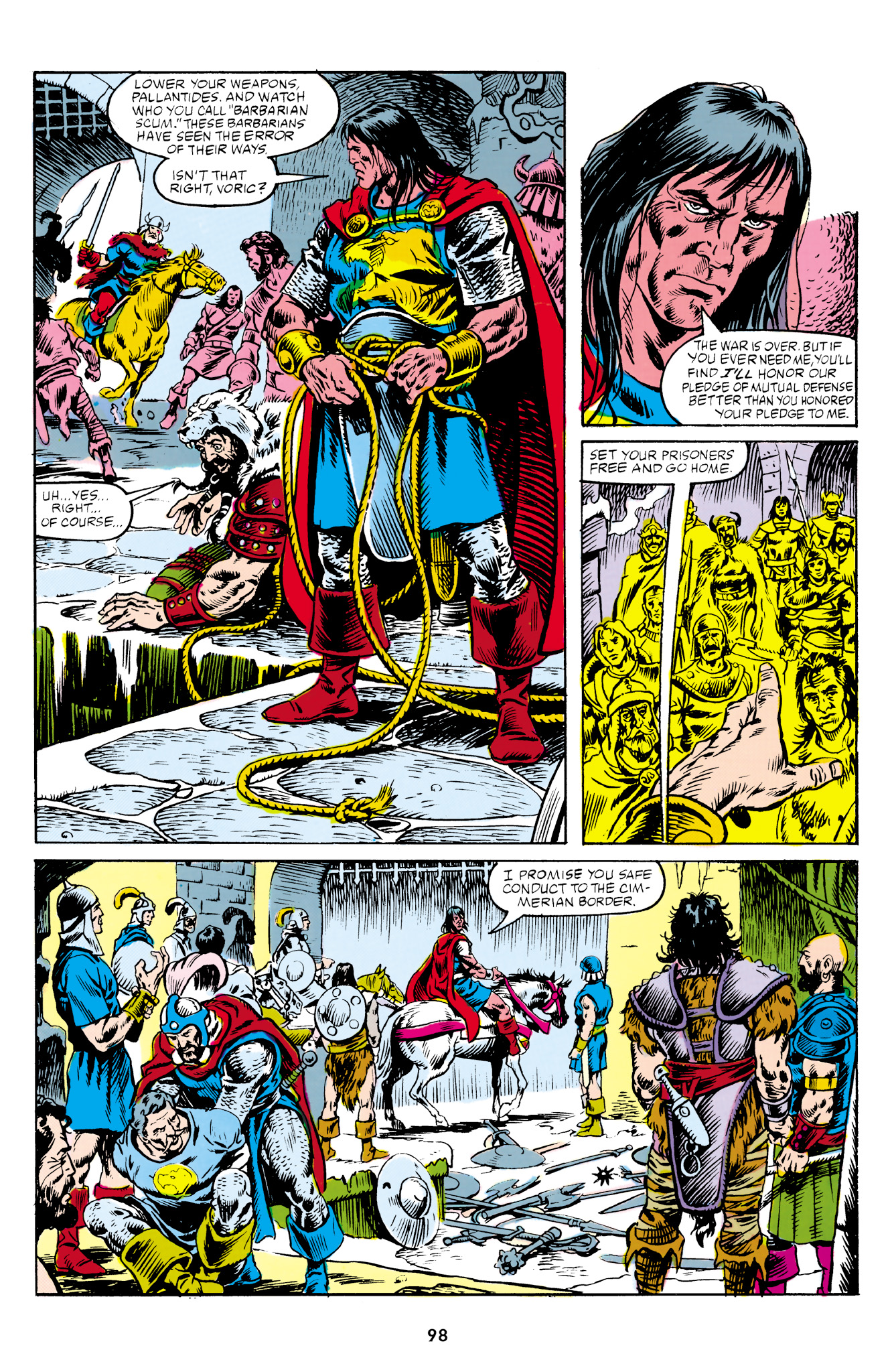 Read online The Chronicles of King Conan comic -  Issue # TPB 10 (Part 1) - 98