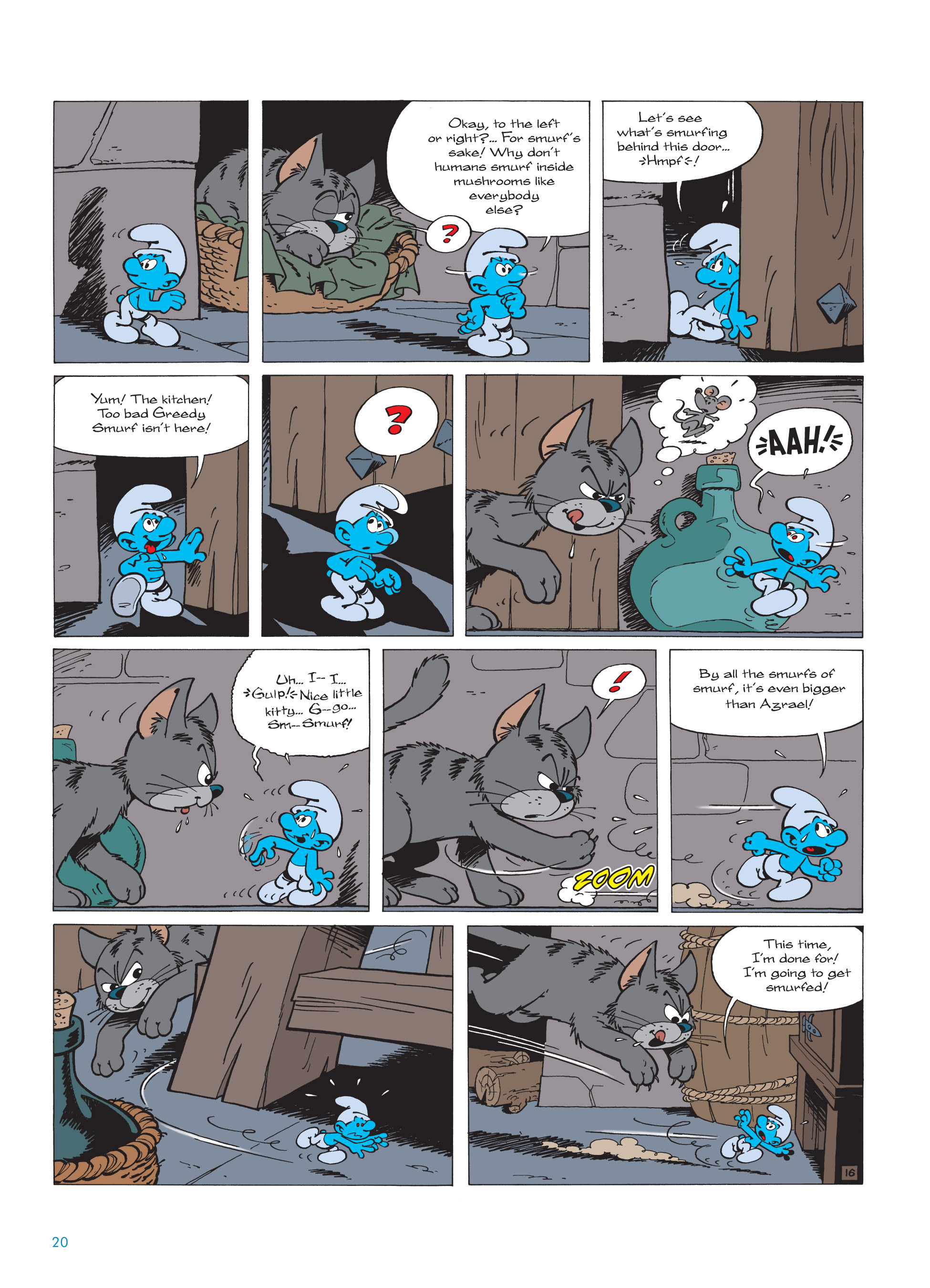 Read online The Smurfs comic -  Issue #19 - 20