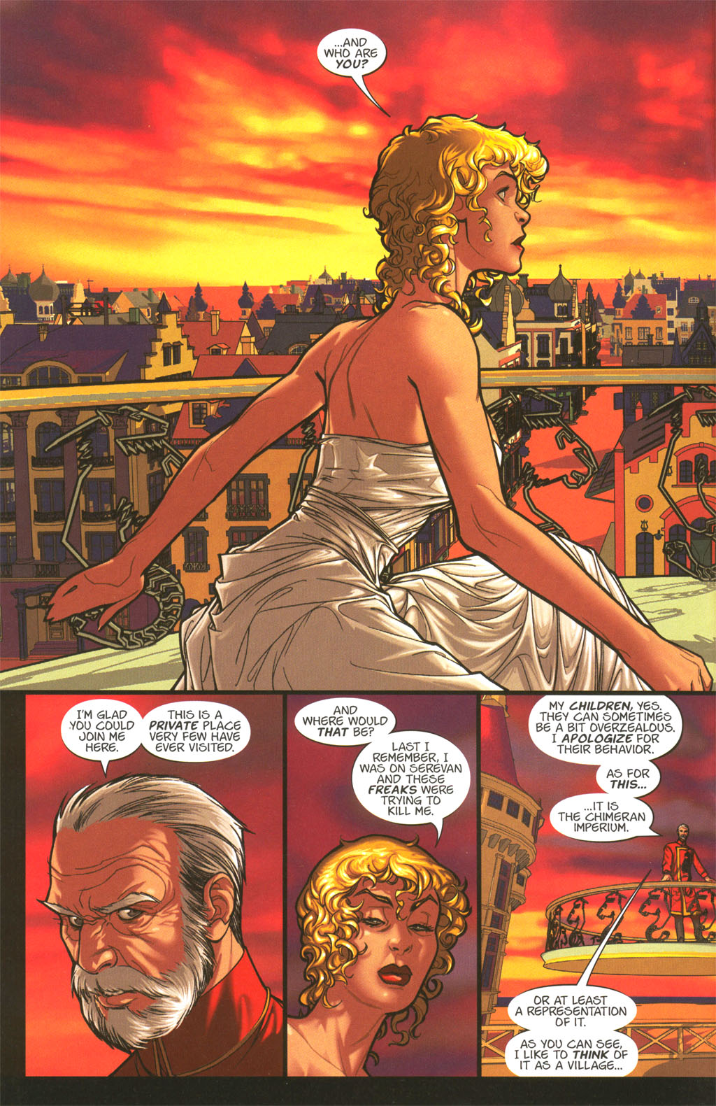 Read online Chimera comic -  Issue #4 - 4