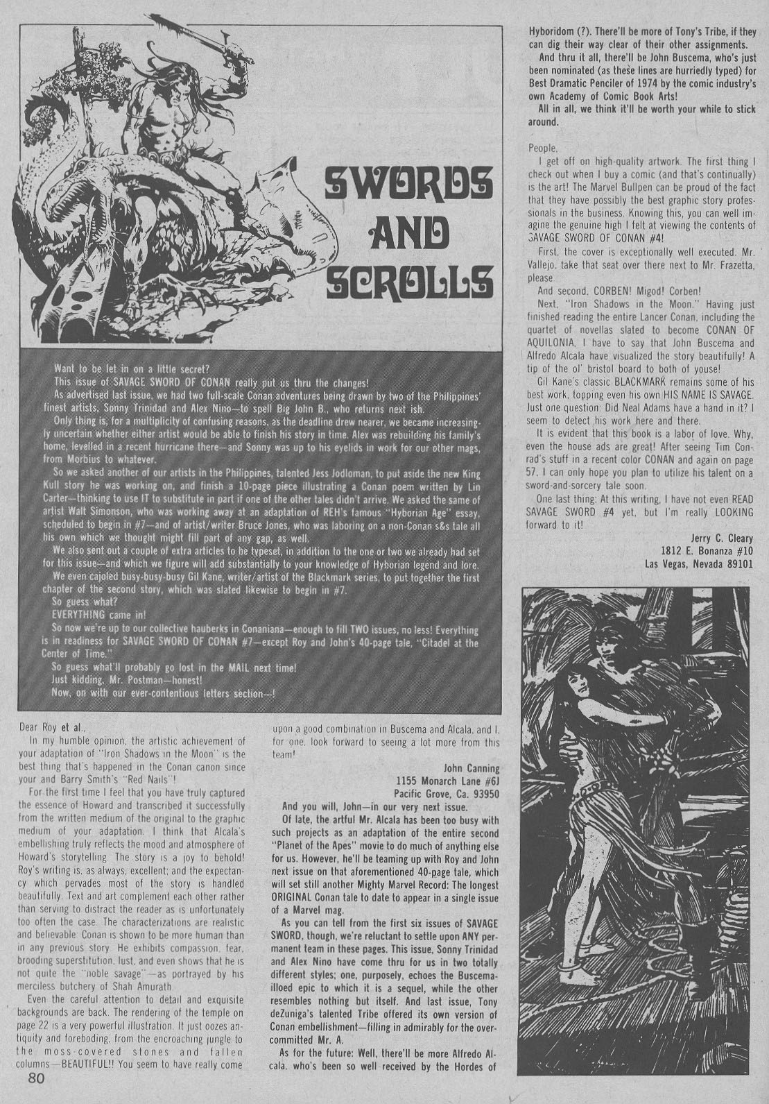 The Savage Sword Of Conan Issue #6 #7 - English 64