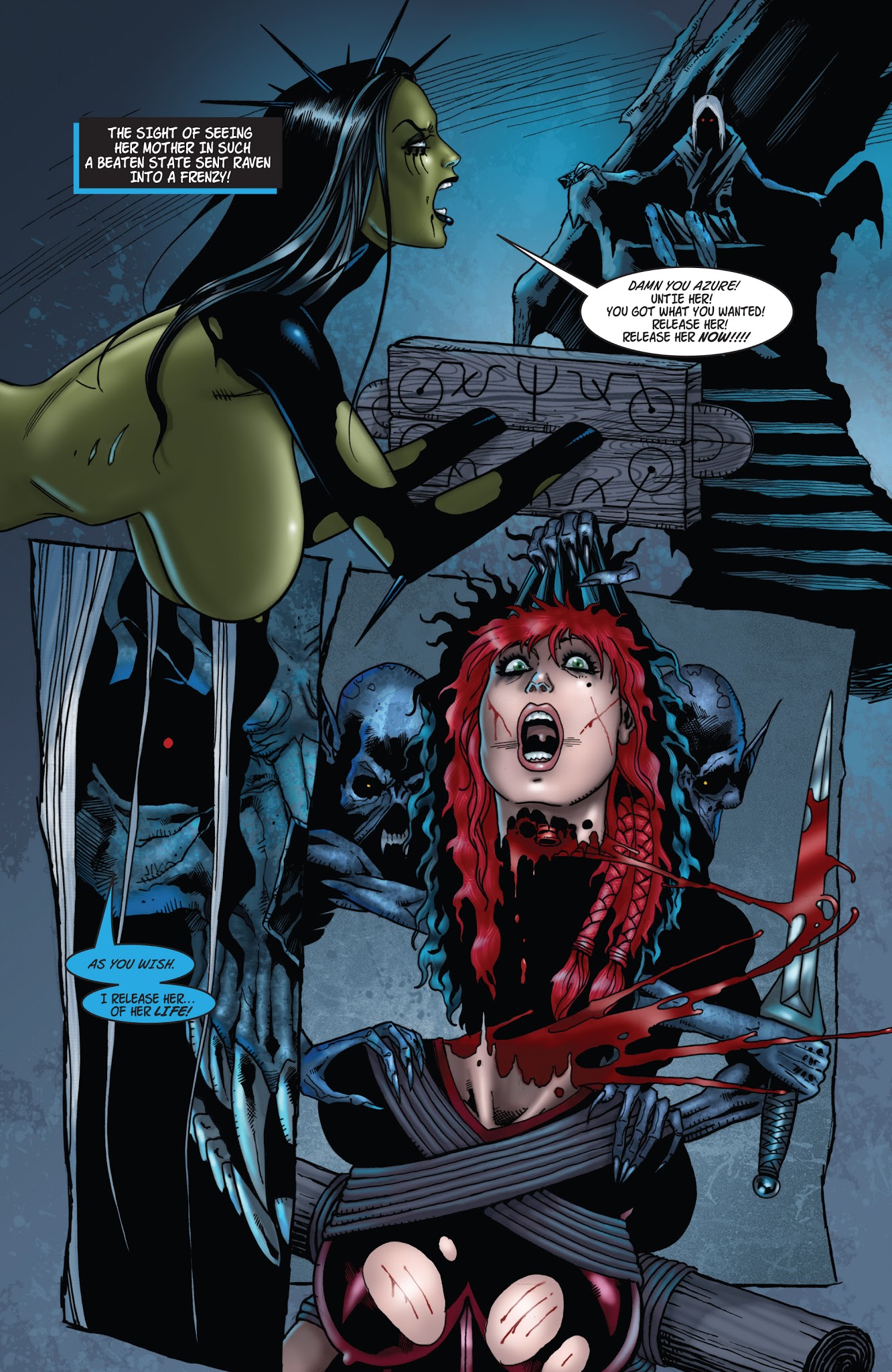 Read online Tarot: Witch of the Black Rose comic -  Issue #109 - 18