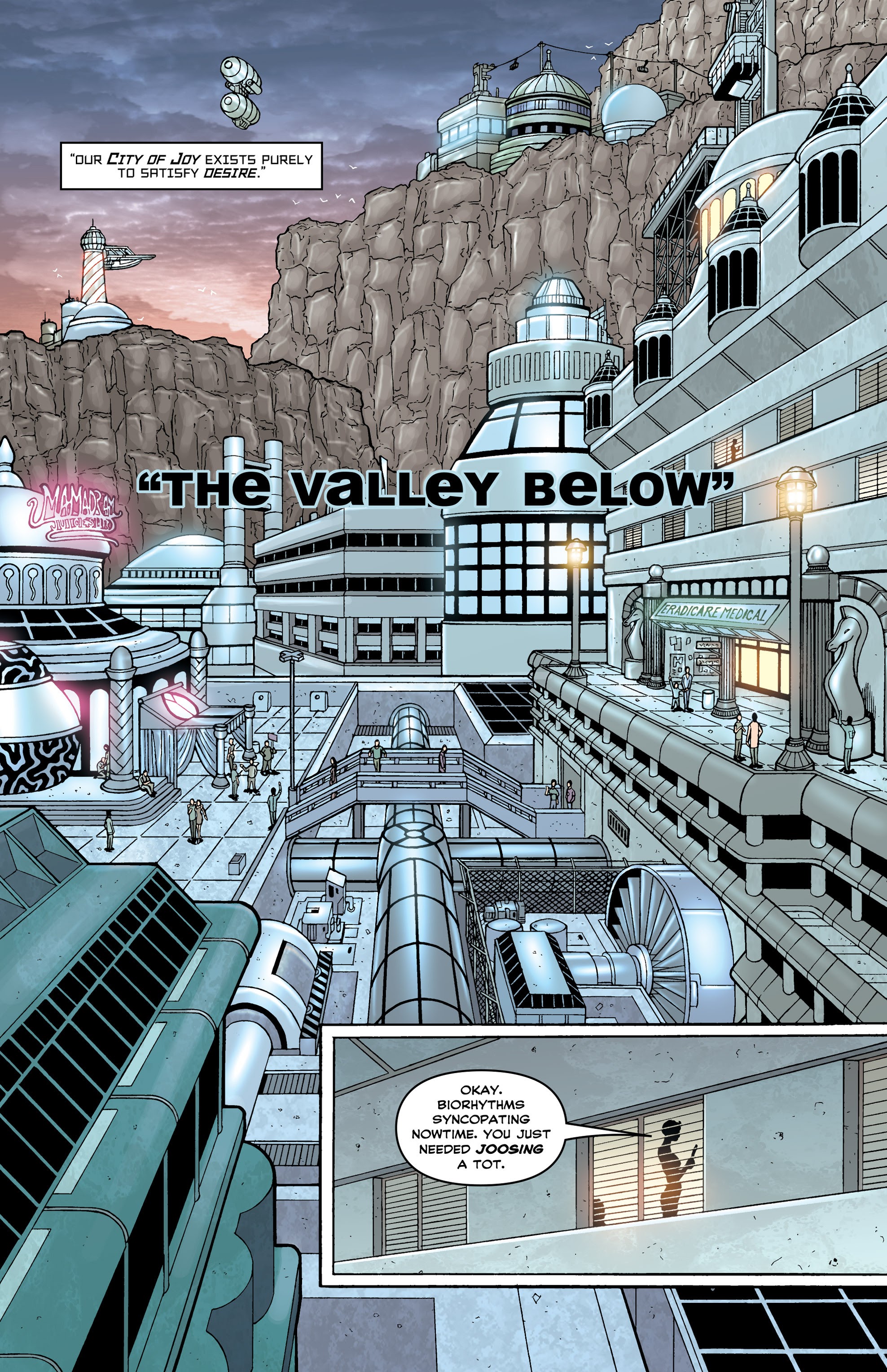 Read online Jamie Delano's Narcopolis comic -  Issue #1 - 8