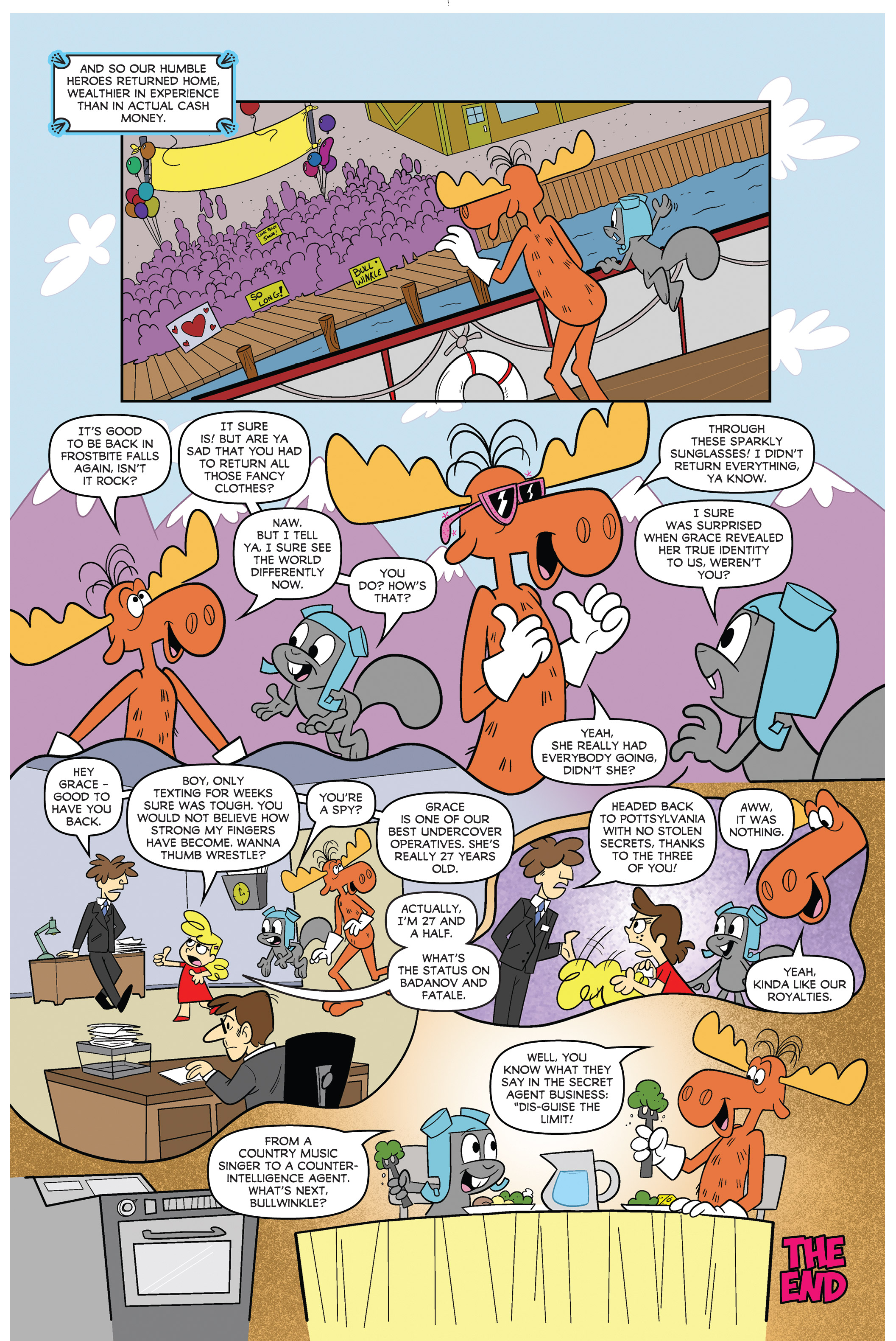 Read online The Rocky & Bullwinkle Show comic -  Issue #3 - 23