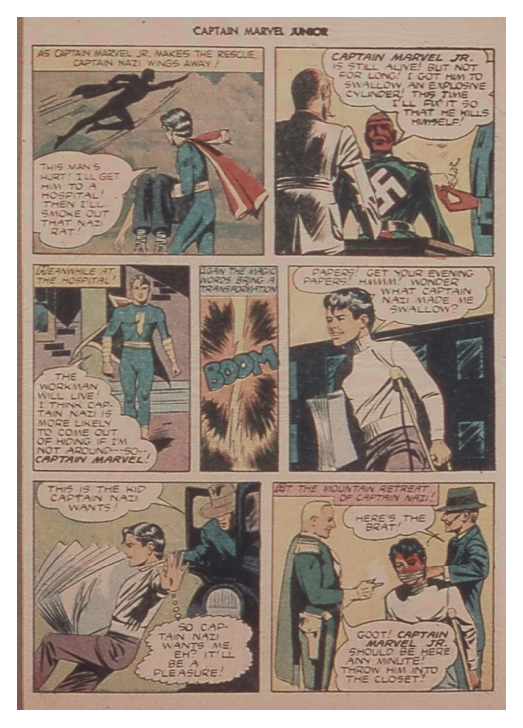 Read online Captain Marvel, Jr. comic -  Issue #15 - 45