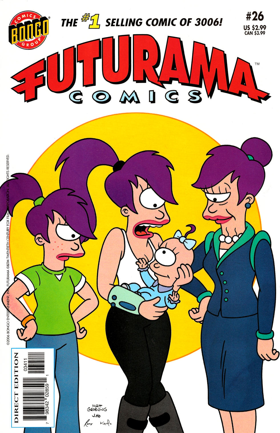 Read online Futurama Comics comic -  Issue #26 - 1
