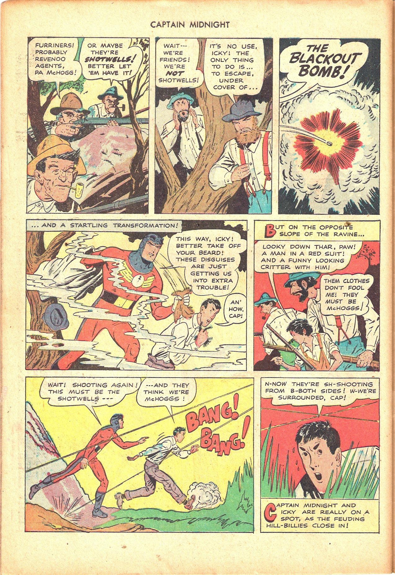 Read online Captain Midnight (1942) comic -  Issue #66 - 32