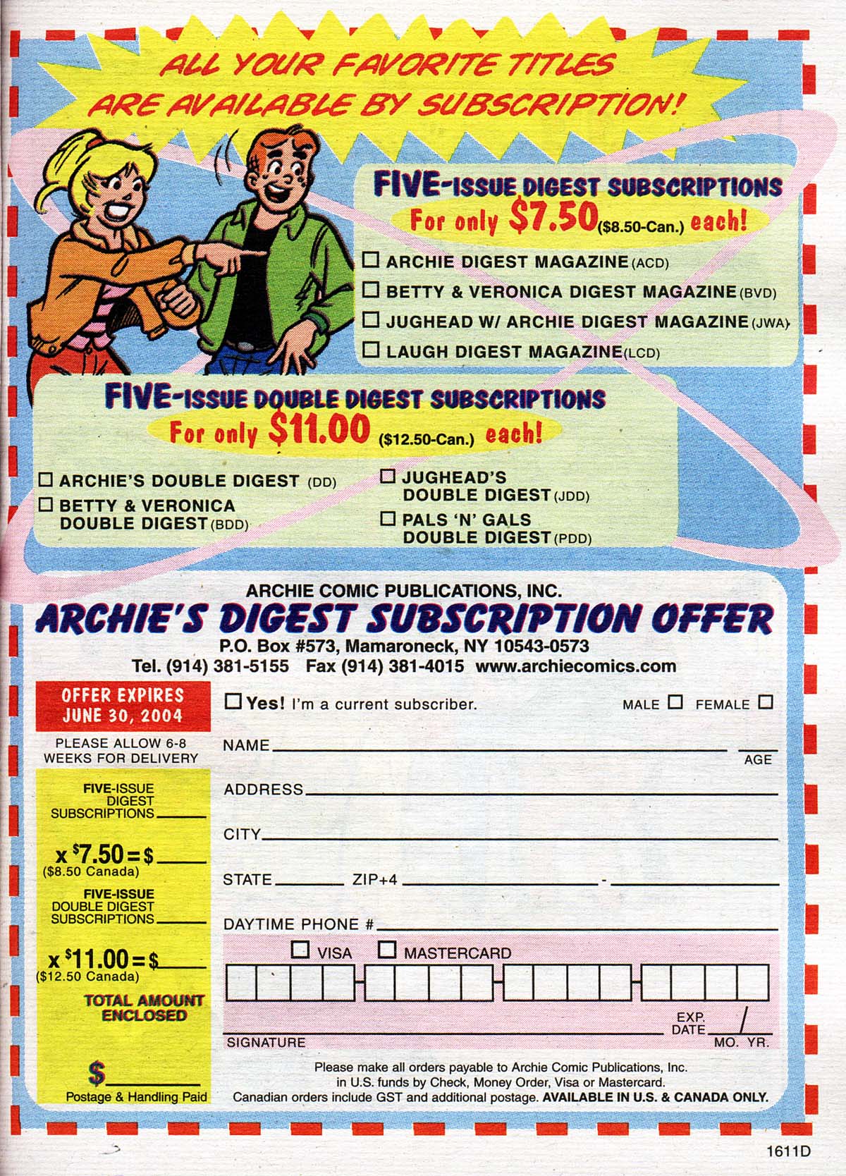 Read online Archie Digest Magazine comic -  Issue #207 - 44