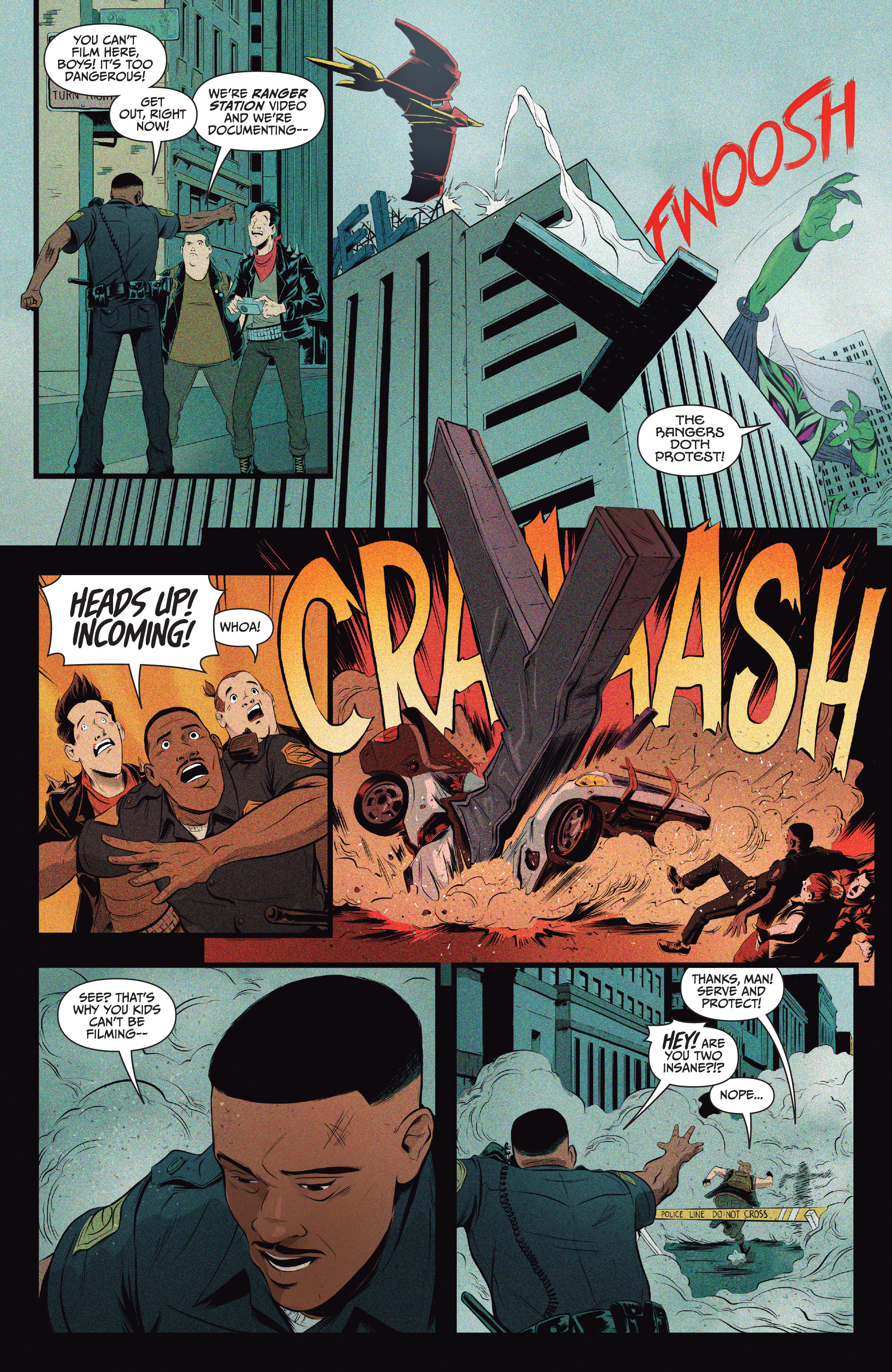 Read online Saban's Go Go Power Rangers comic -  Issue #24 - 12
