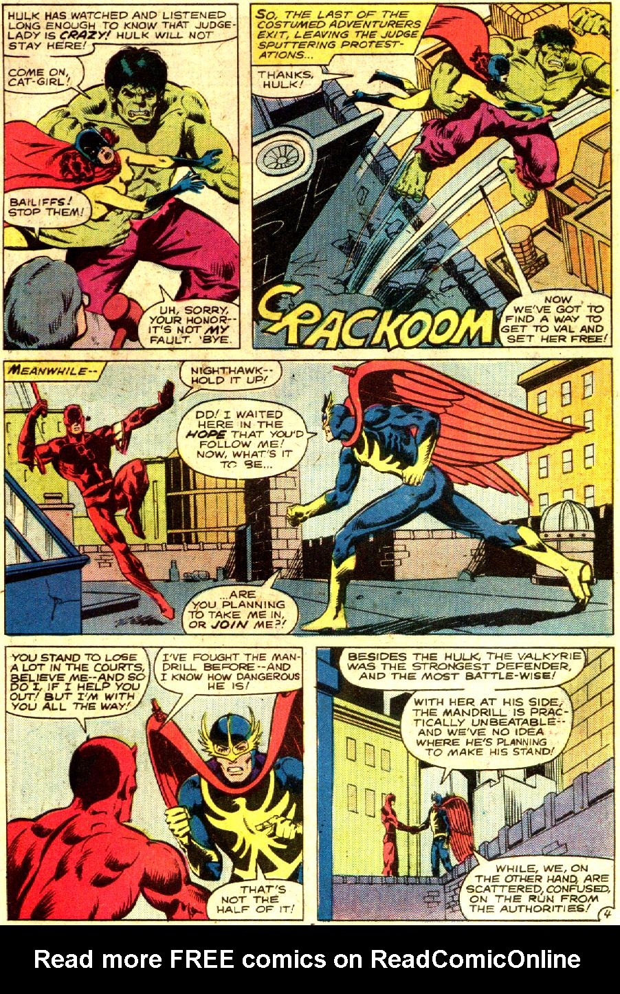 The Defenders (1972) Issue #91 #92 - English 6