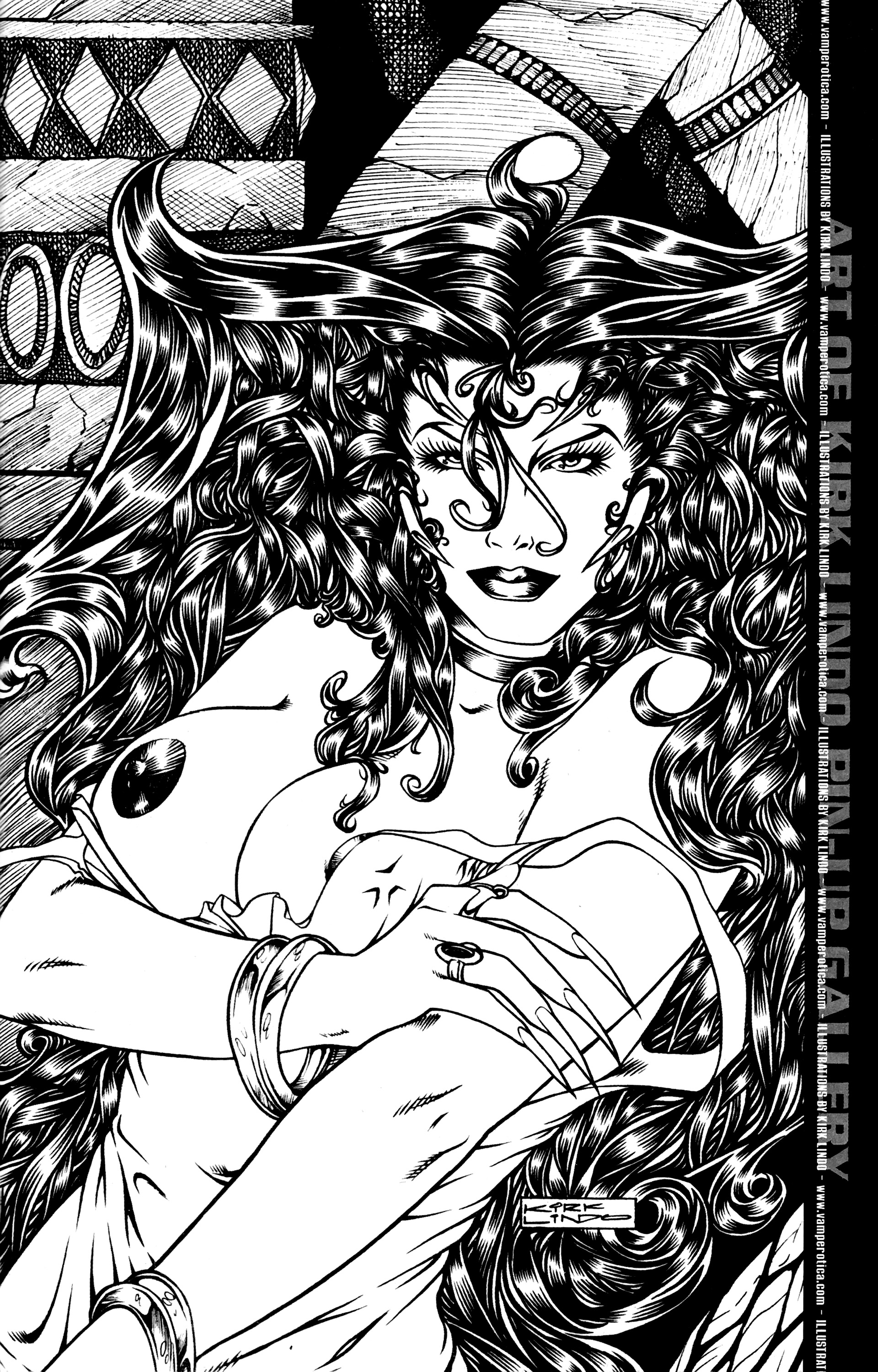 Read online Vamperotica: When Darkness Falls comic -  Issue #1 - 33