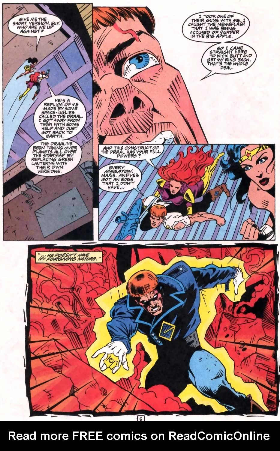 Read online Justice League America comic -  Issue #83b - 6