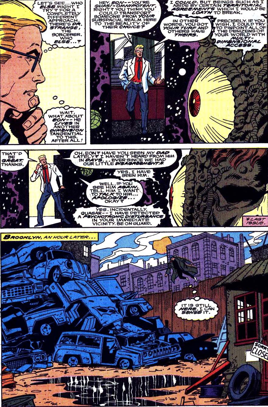 Read online Quasar comic -  Issue #13 - 16