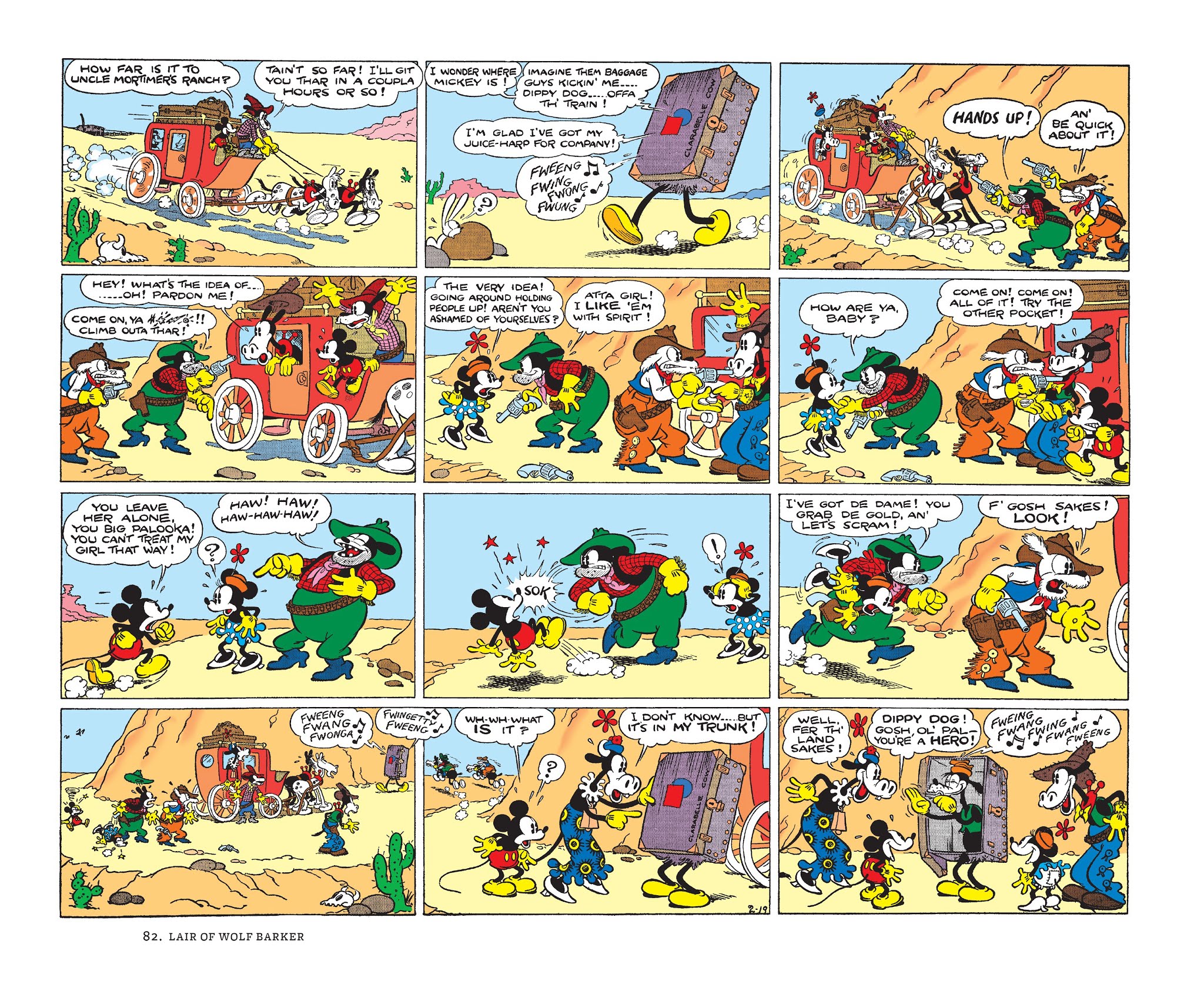 Read online Walt Disney's Mickey Mouse Color Sundays comic -  Issue # TPB 1 (Part 1) - 82