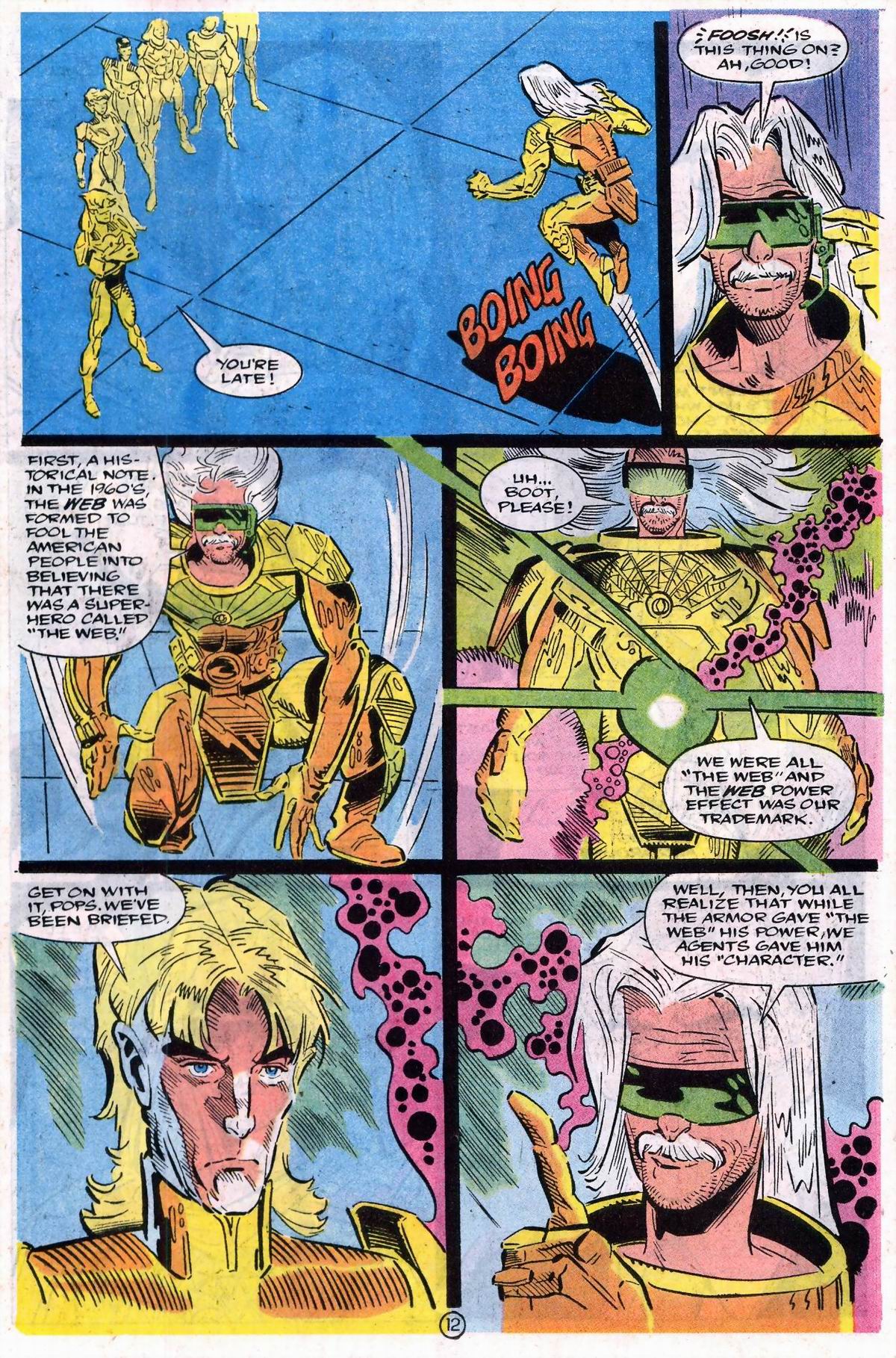 Read online The Web (1991) comic -  Issue #2 - 13