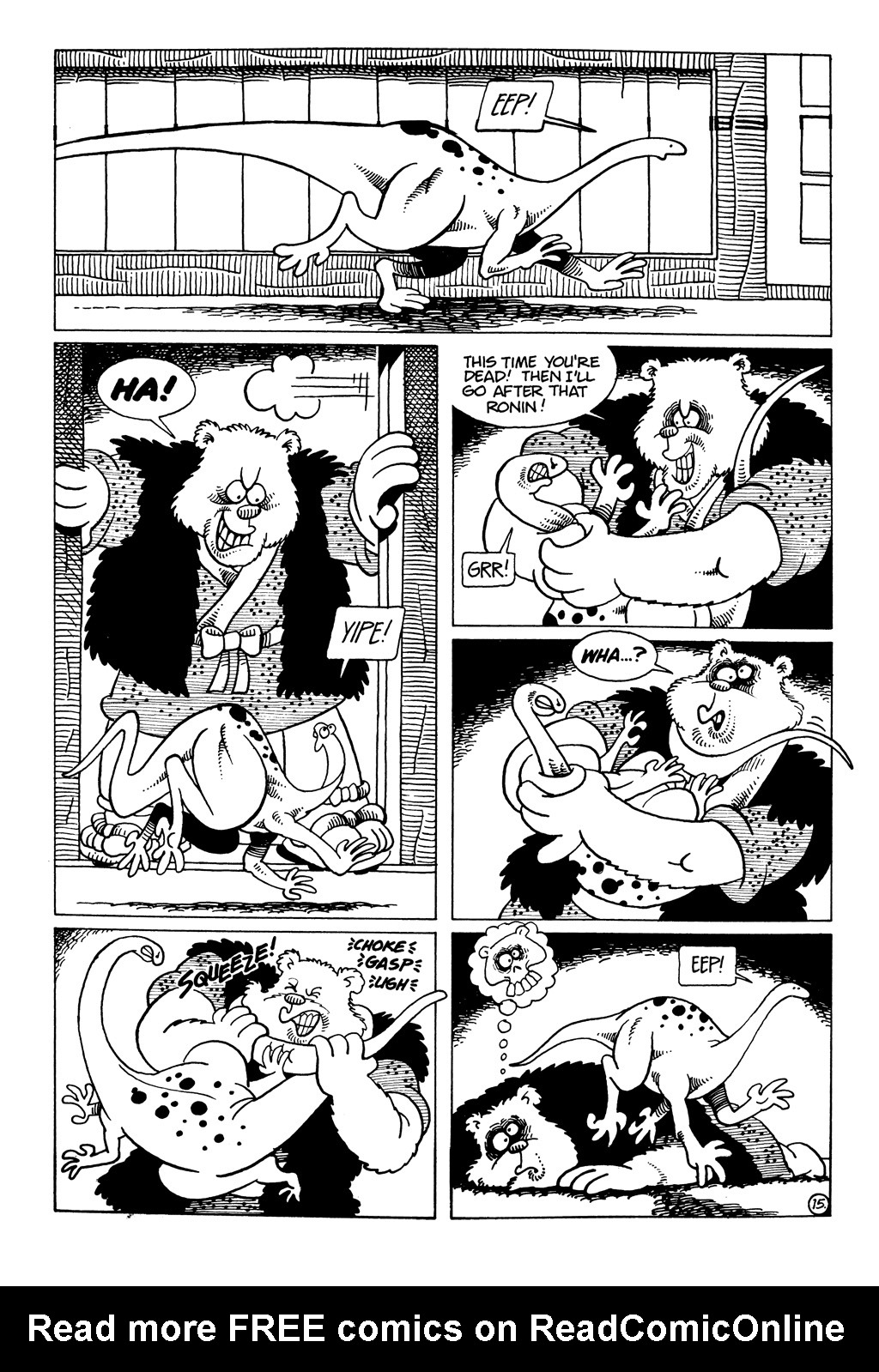 Read online Usagi Yojimbo (1987) comic -  Issue #8 - 17