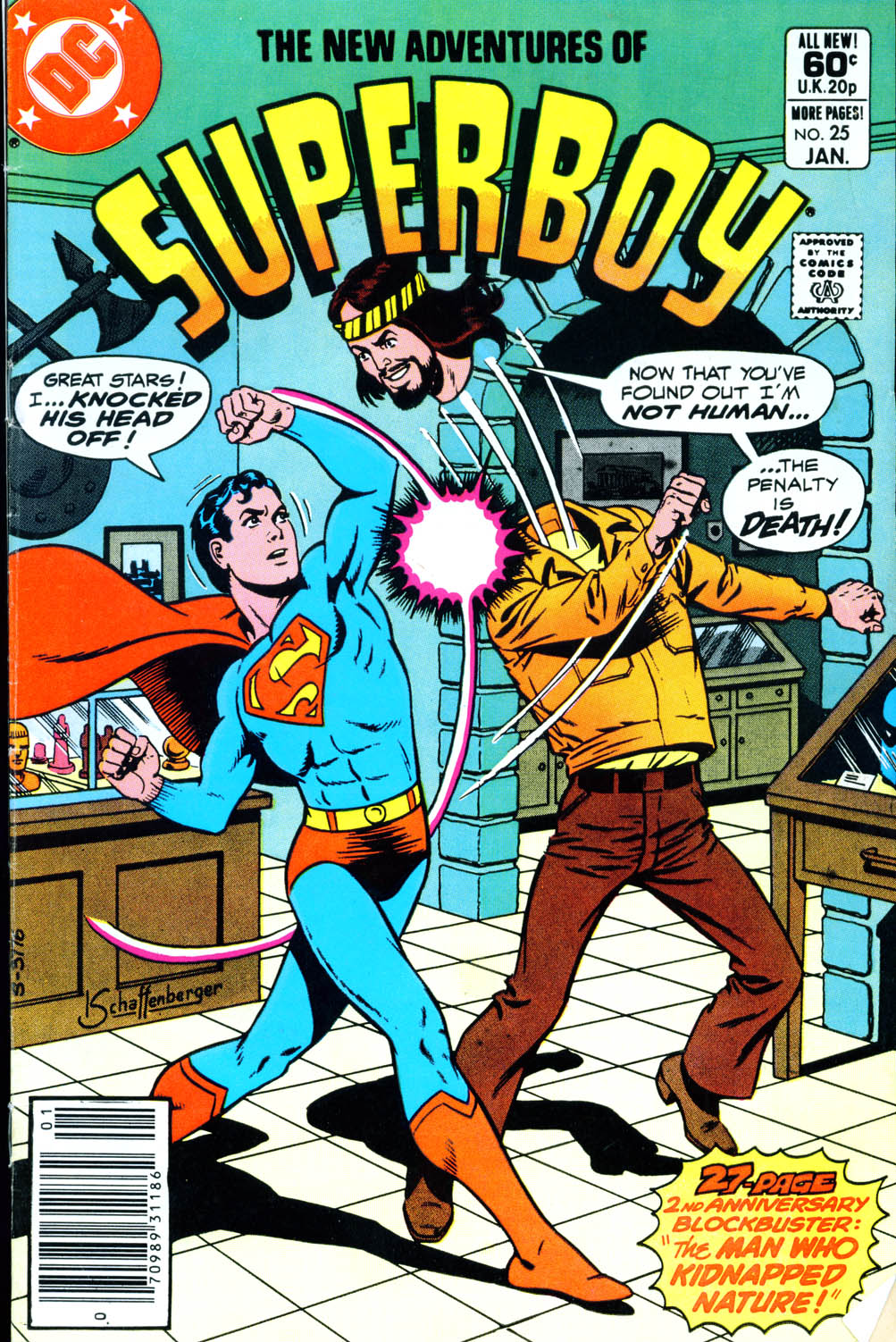 Read online The New Adventures of Superboy comic -  Issue #25 - 1