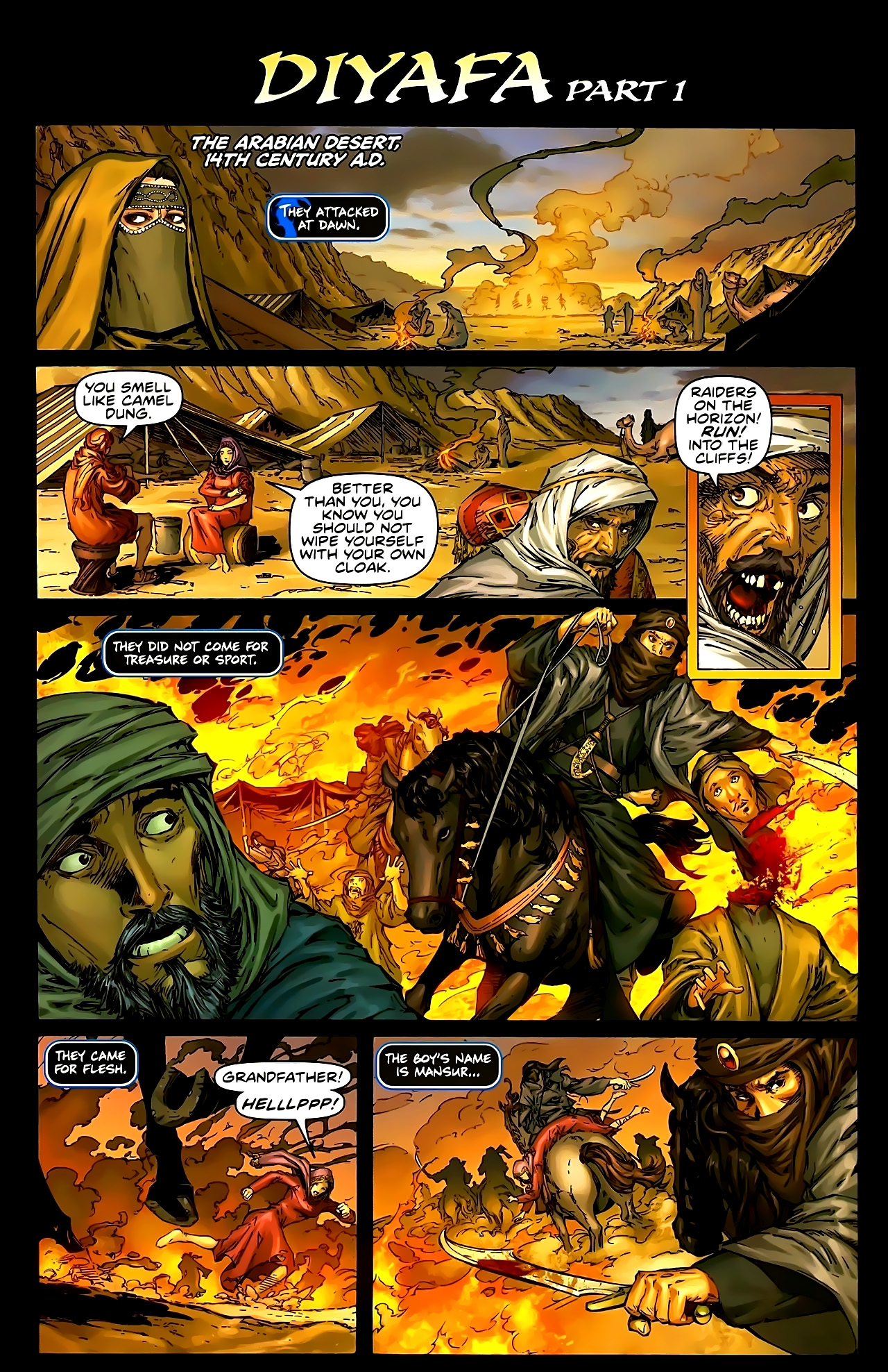 Read online Trinity: Blood on the Sands comic -  Issue # Full - 3