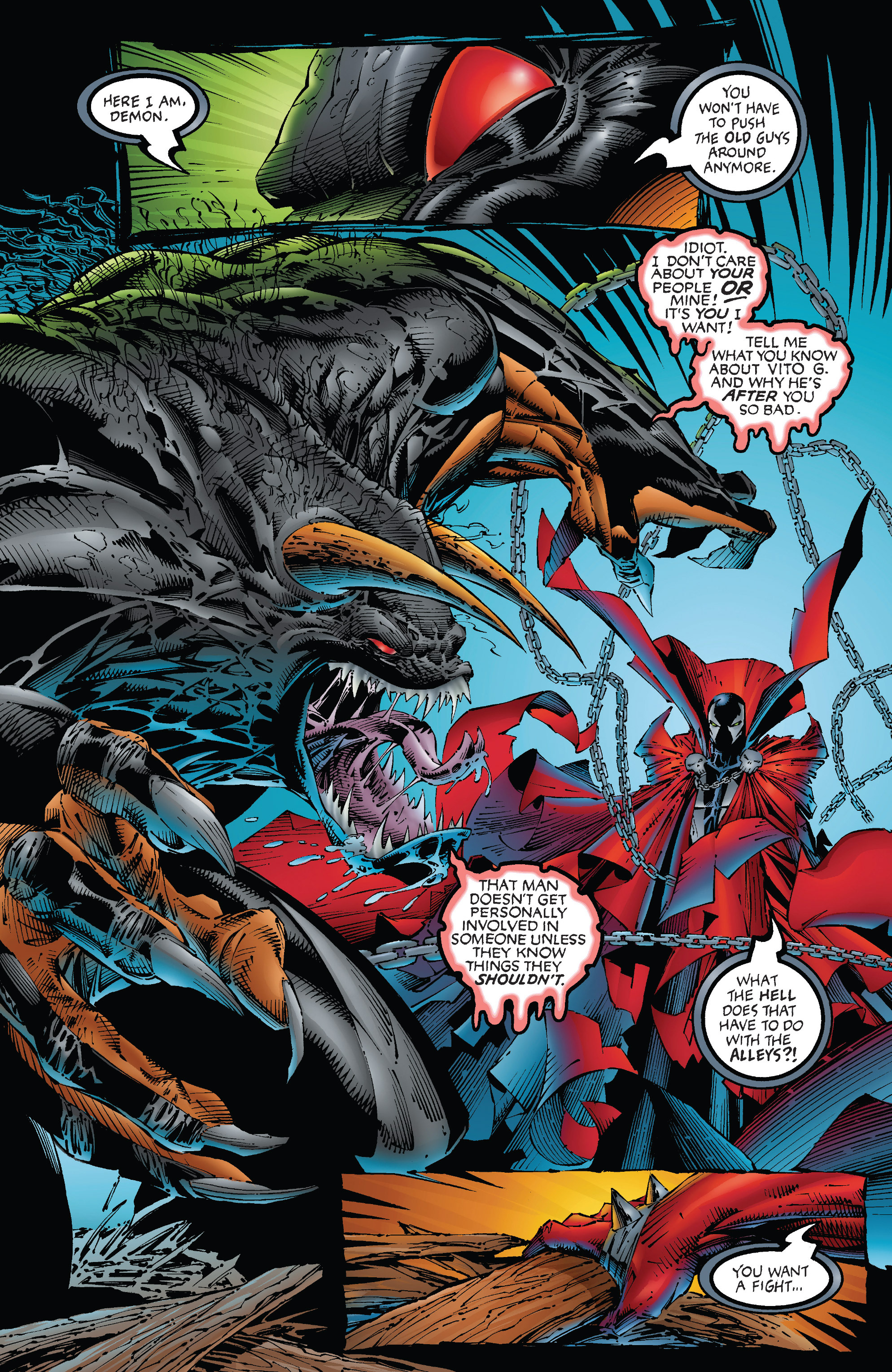 Read online Spawn comic -  Issue #25 - 18