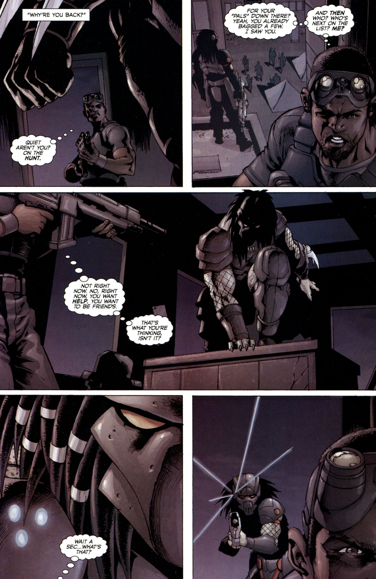 Read online Predator comic -  Issue #4 - 5