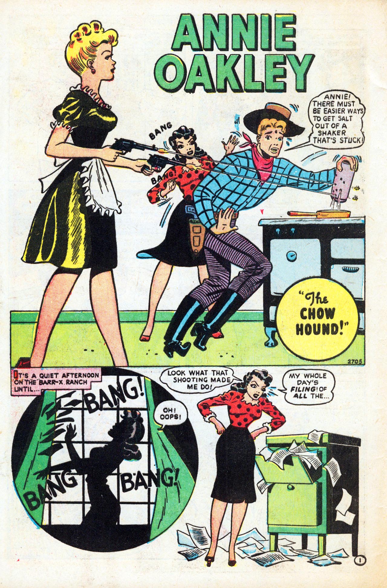 Read online Annie Oakley comic -  Issue #2 - 42