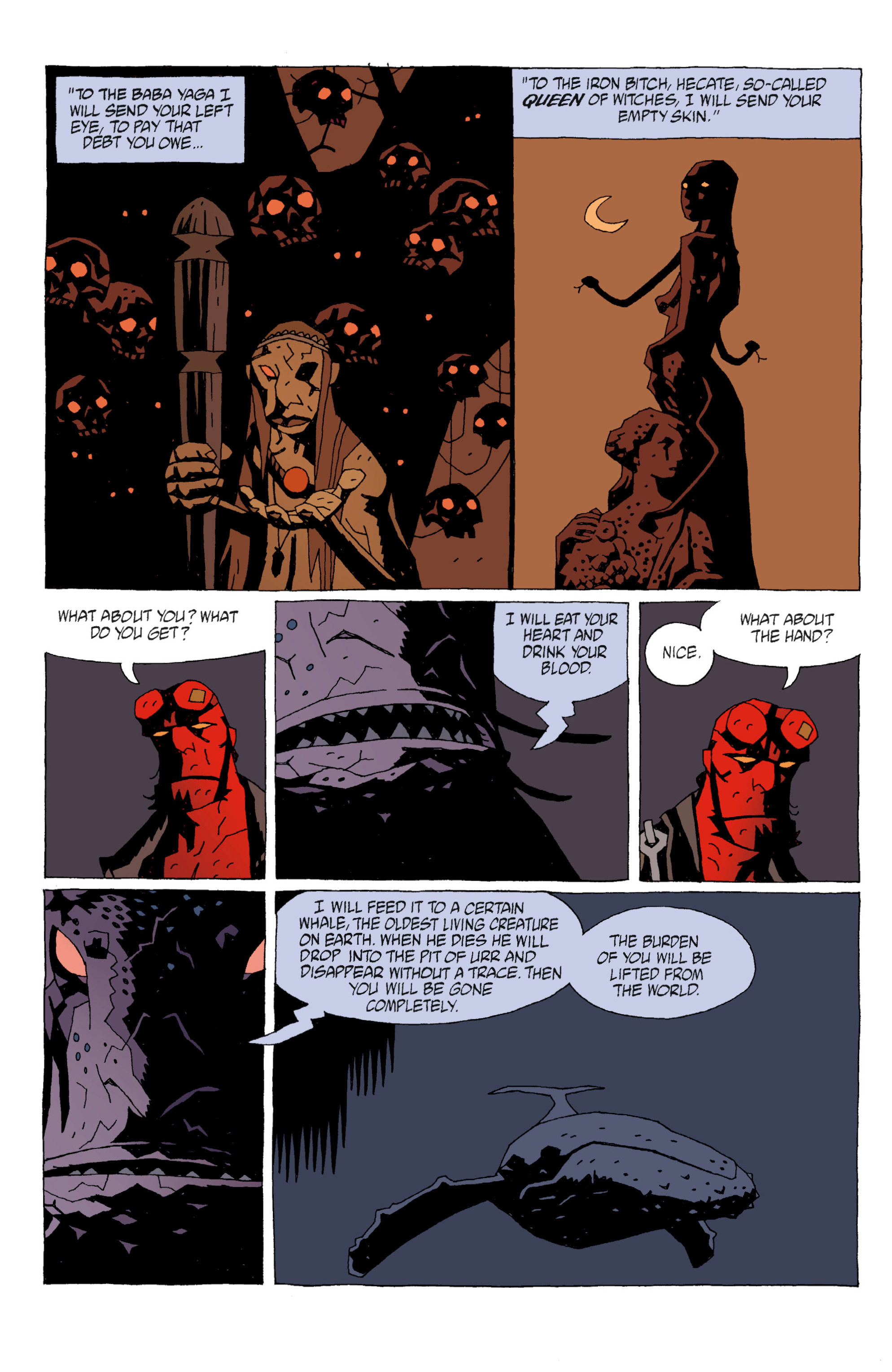 Read online Hellboy comic -  Issue #6 - 44