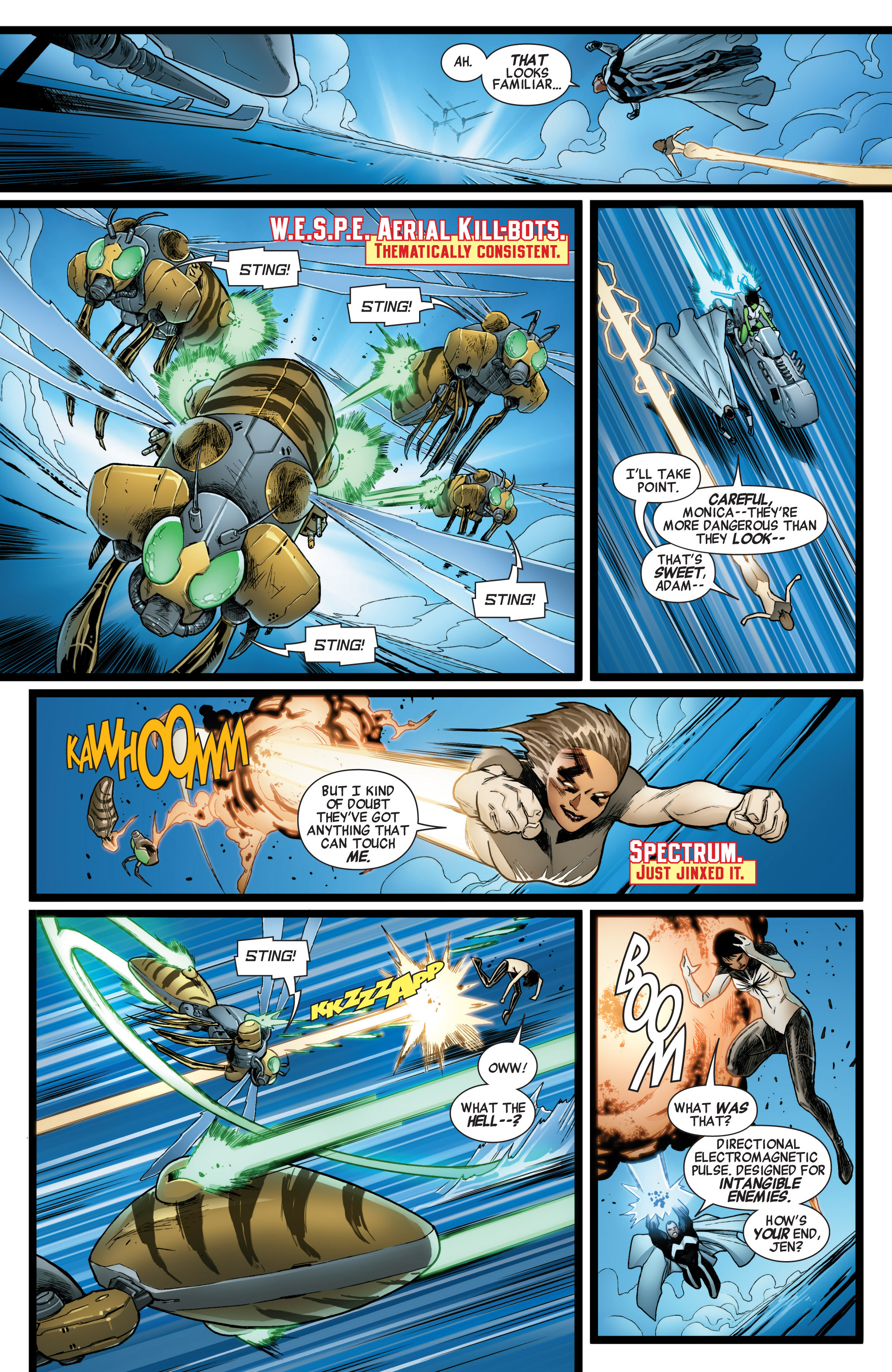 Read online Mighty Avengers comic -  Issue #8 - 9