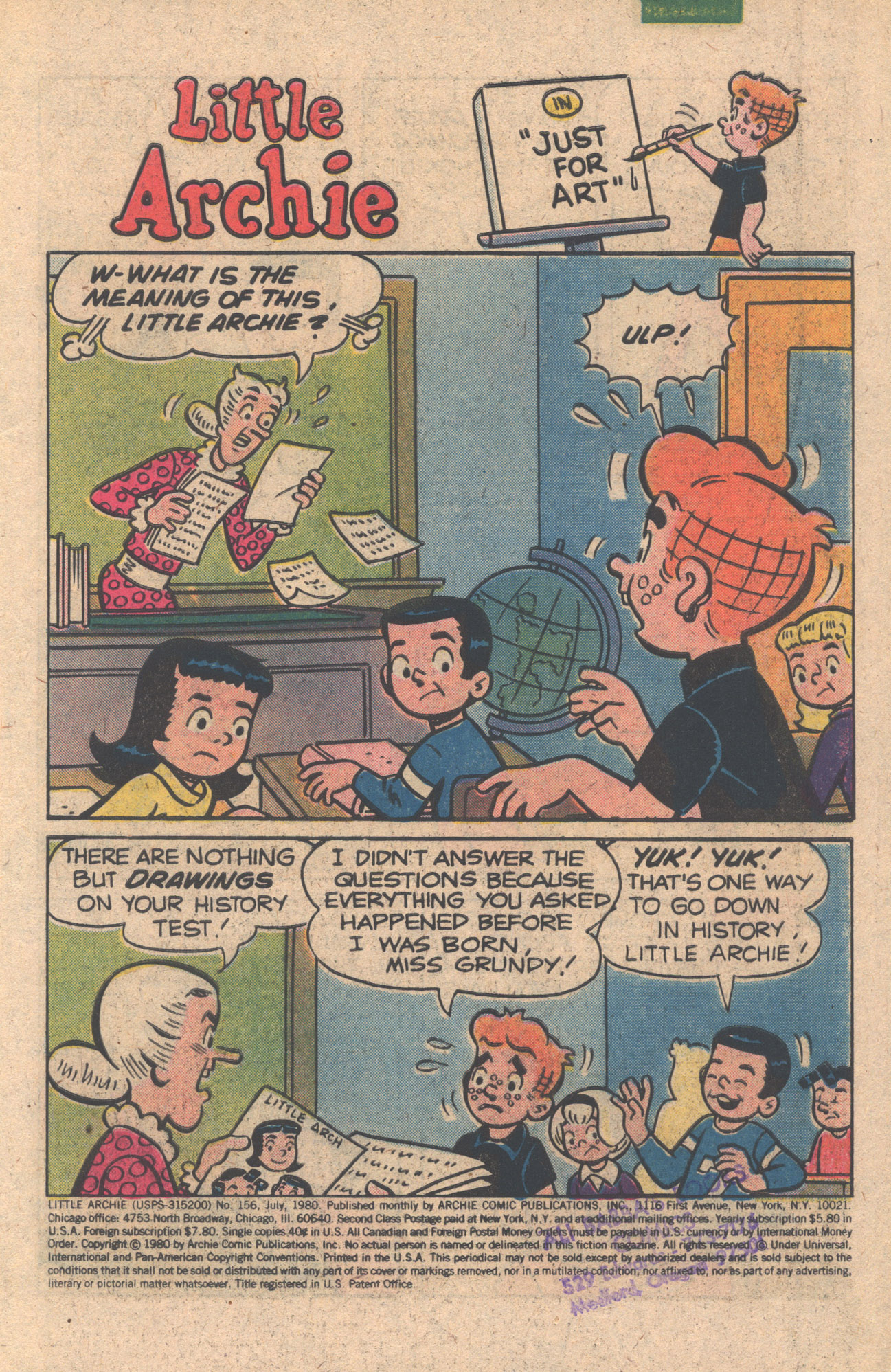 Read online The Adventures of Little Archie comic -  Issue #156 - 3