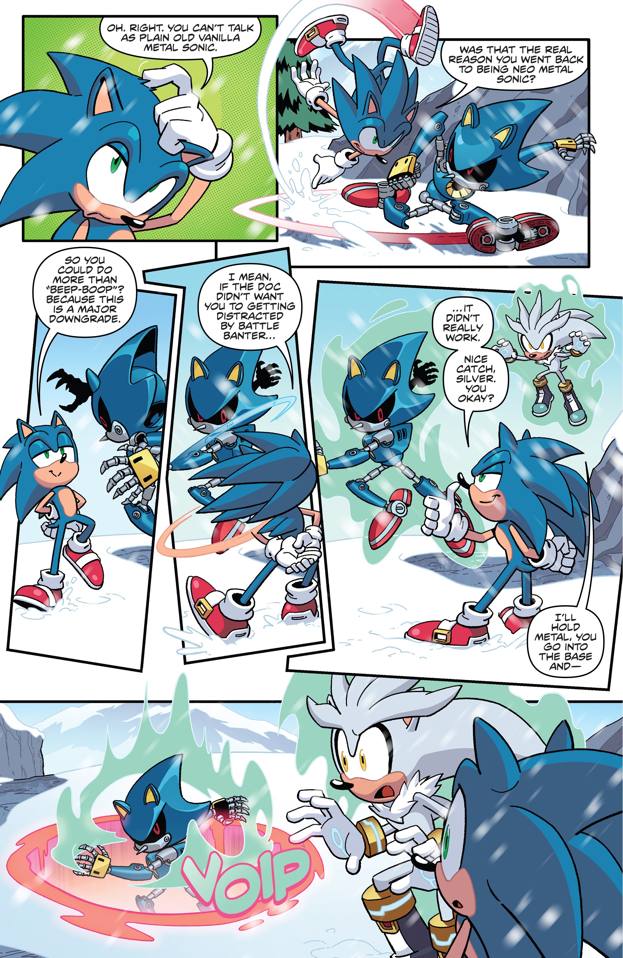 MECHA SONIC SAYS THE LINE [IDW SONIC COMIC DUB] 