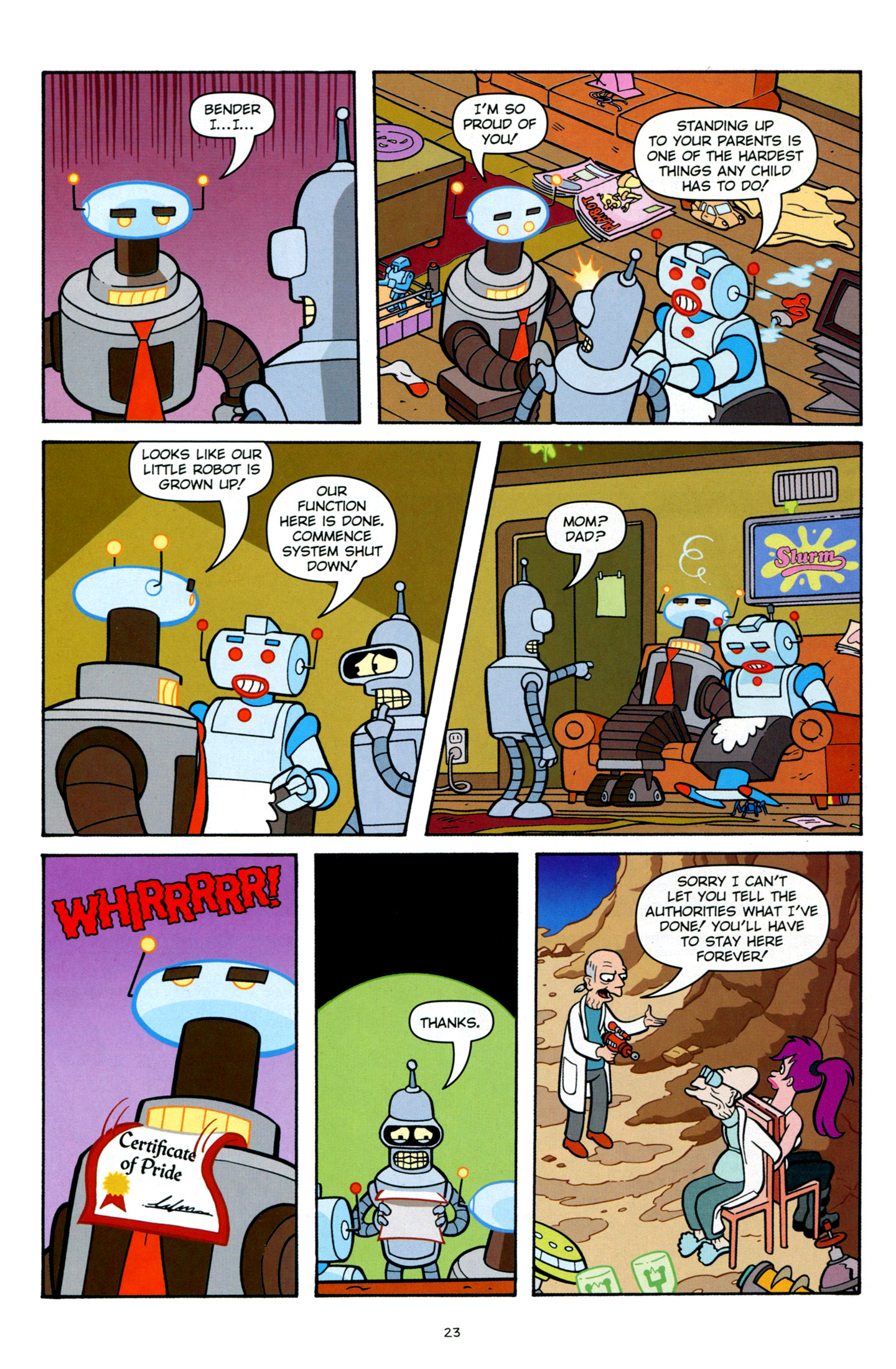 Read online Futurama Comics comic -  Issue #58 - 20