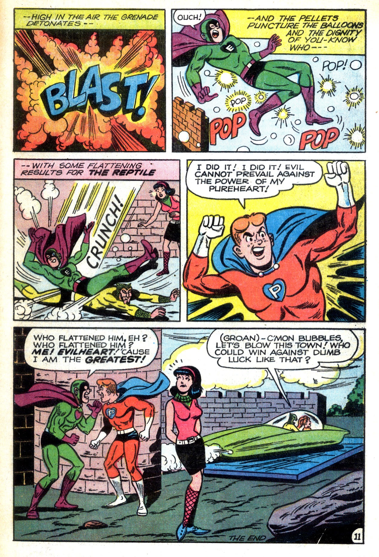 Read online Archie as Captain Pureheart comic -  Issue #4 - 33