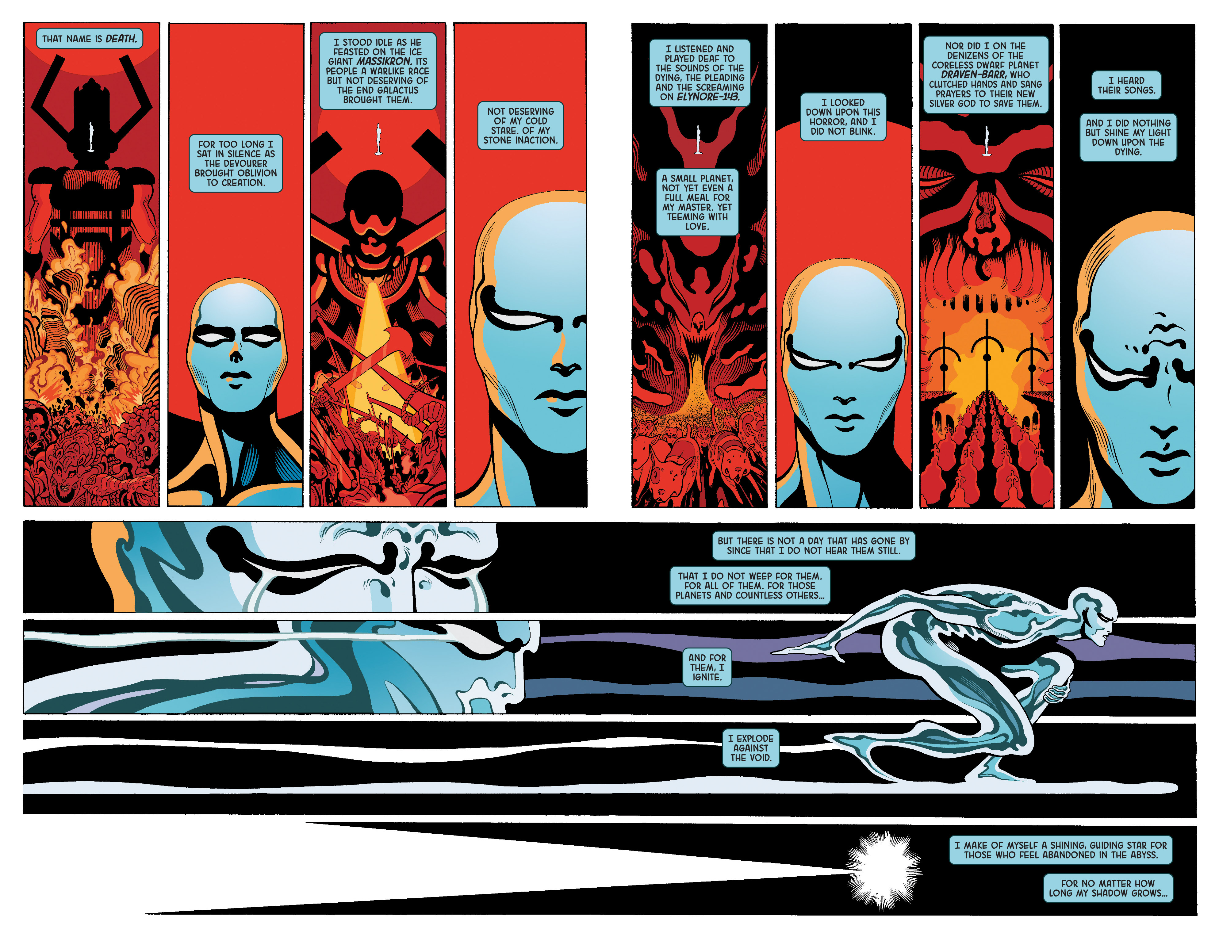 Read online Silver Surfer: Black comic -  Issue # _Director_s_Cut - 5
