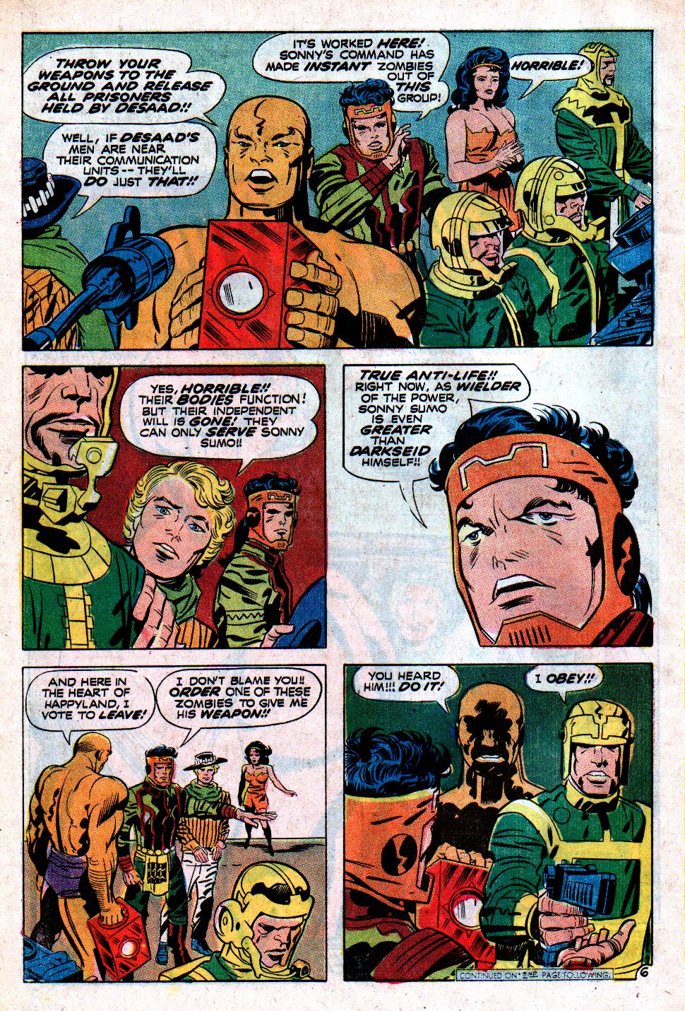 Read online Forever People (1971) comic -  Issue #6 - 8