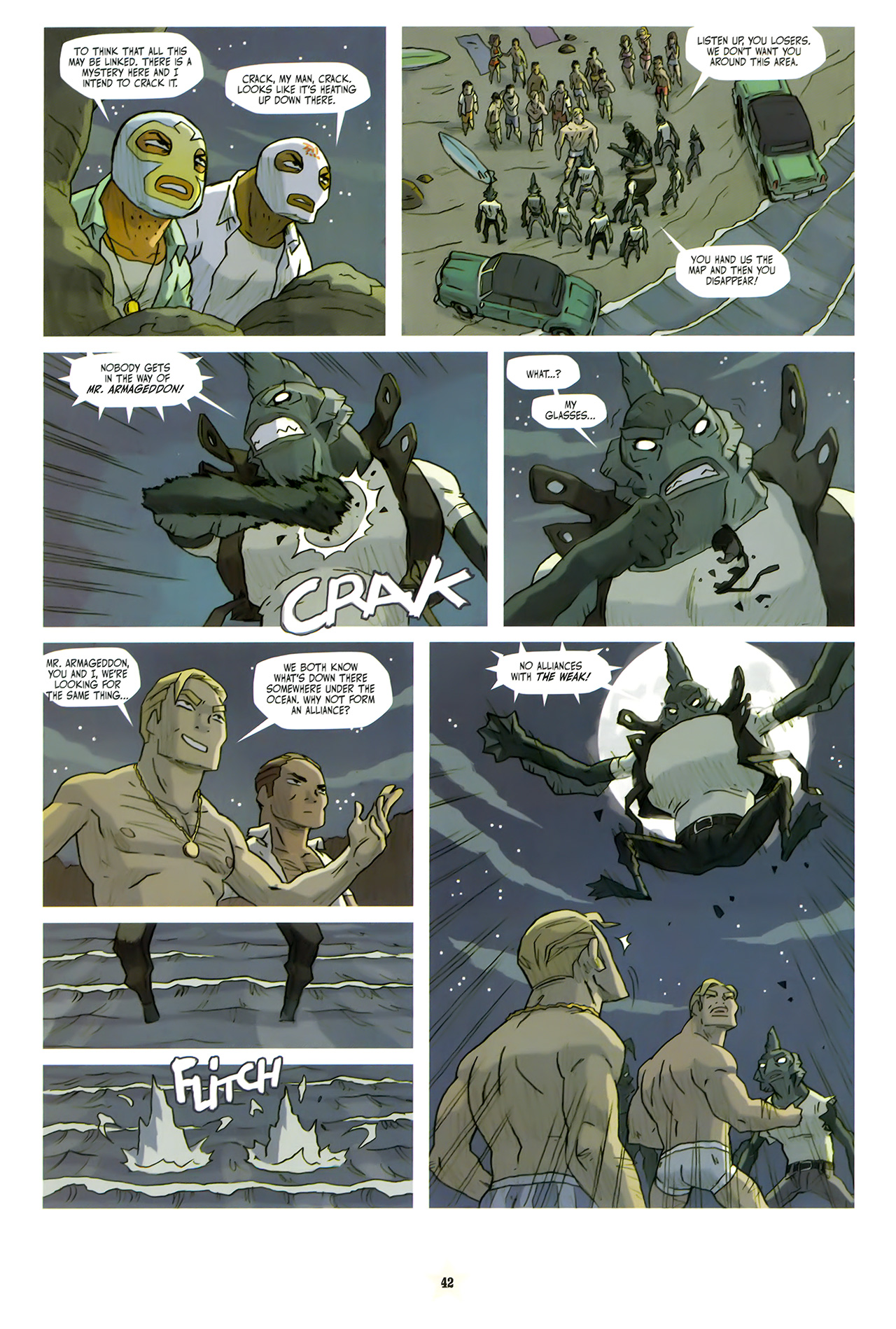 Read online Lucha Libre comic -  Issue #6 - 44