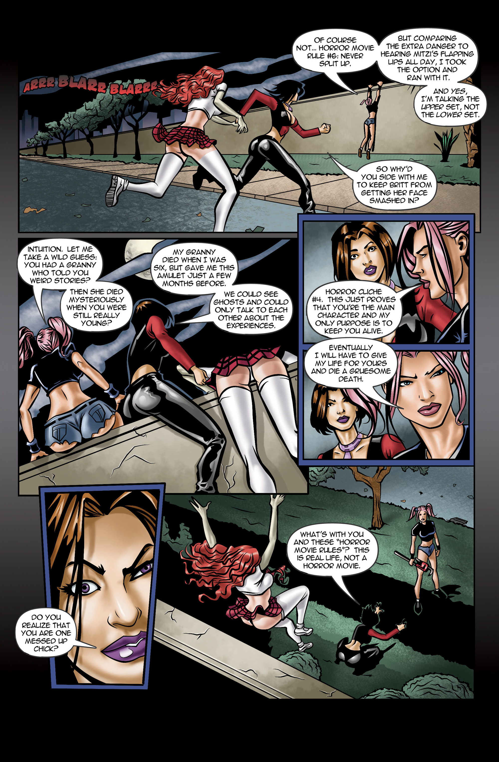 Read online Chaos Campus: Sorority Girls Vs. Zombies comic -  Issue #2 - 11