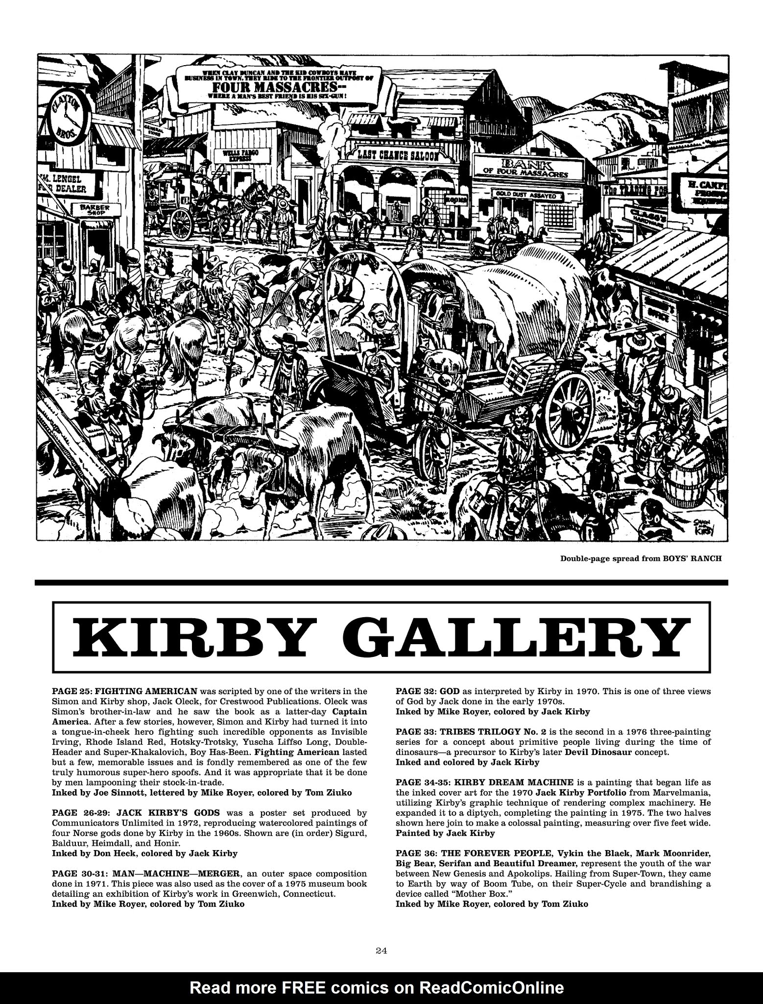 Read online Kirby Unleashed comic -  Issue # Full - 26