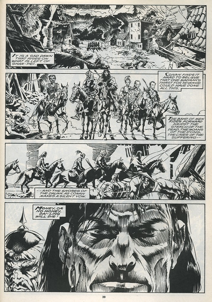 Read online The Savage Sword Of Conan comic -  Issue #175 - 41