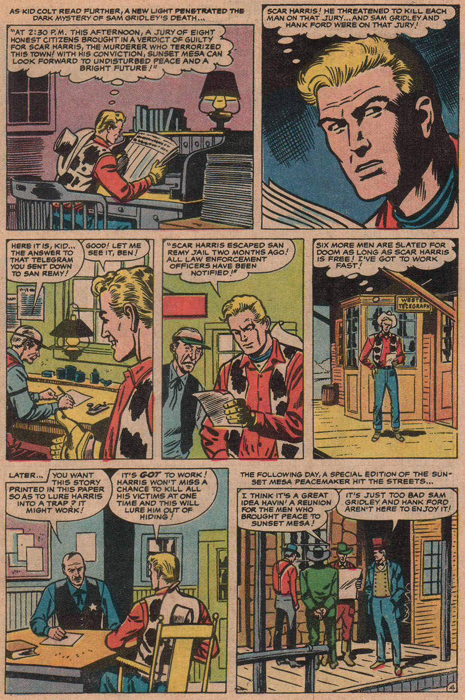 Read online Kid Colt Outlaw comic -  Issue #159 - 7