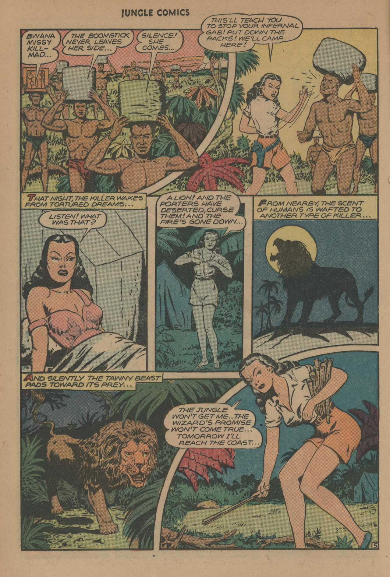 Read online Jungle Comics comic -  Issue #80 - 24