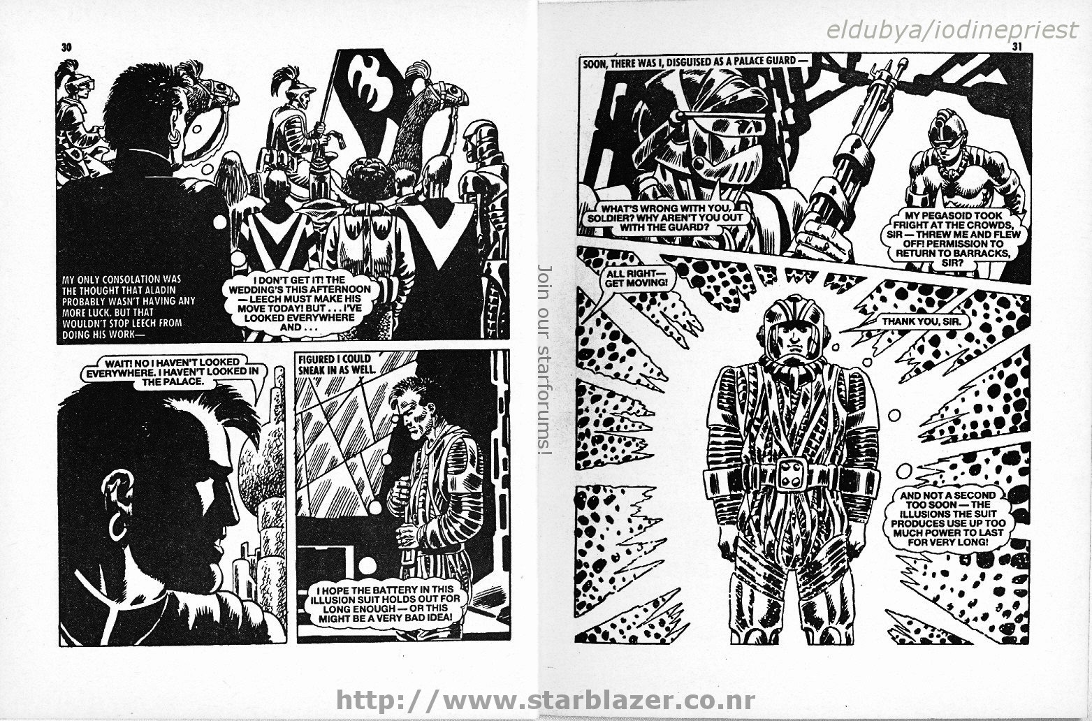 Read online Starblazer comic -  Issue #205 - 17