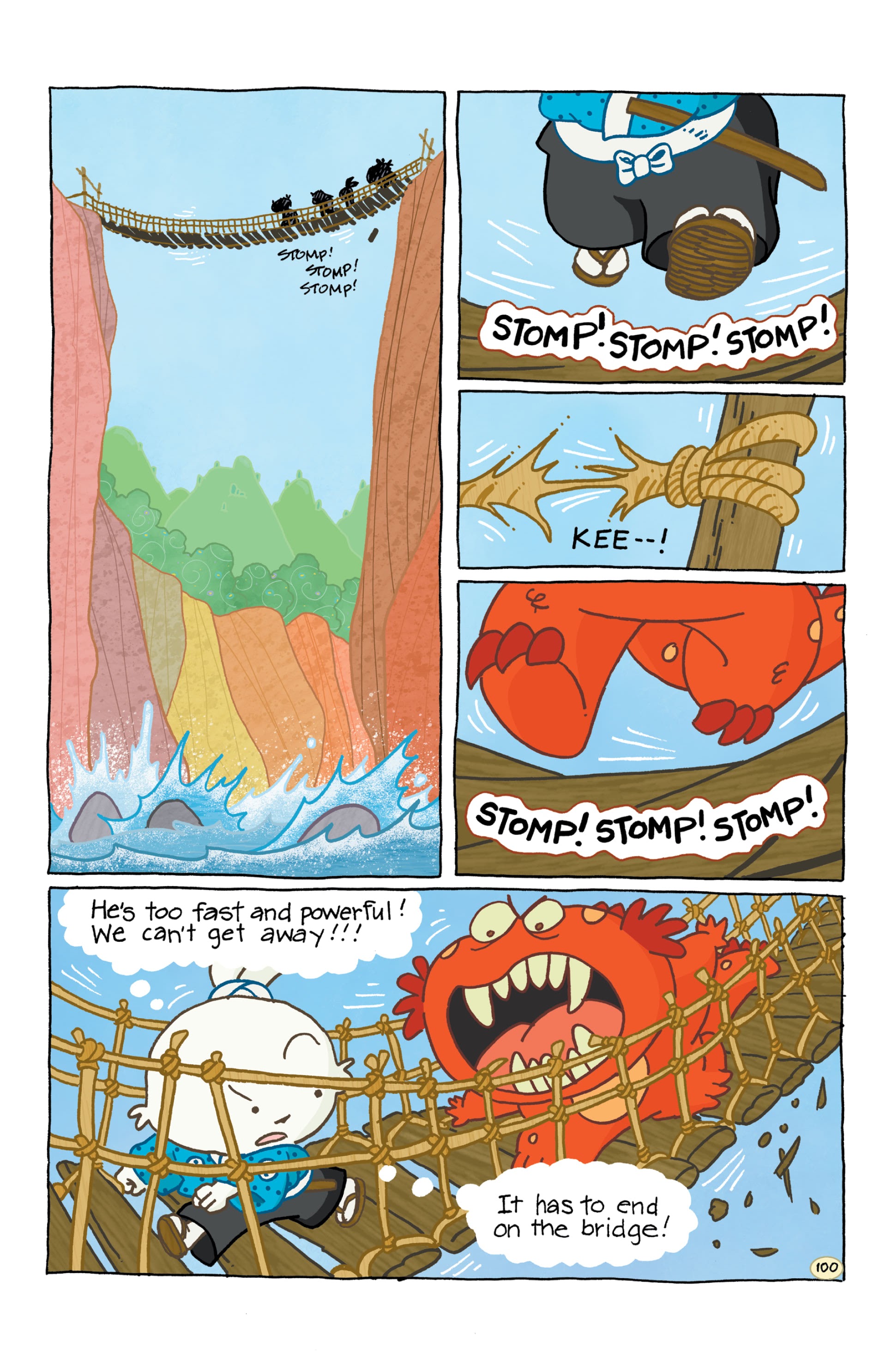 Read online Chibi-Usagi: Attack of the Heebie Chibis comic -  Issue # TPB - 104