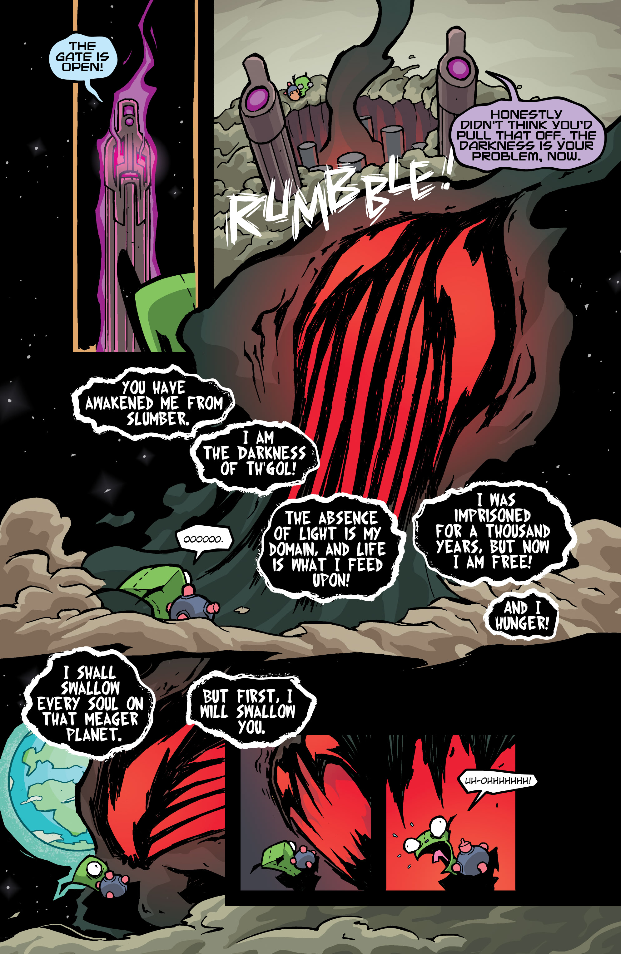 Read online Invader Zim Quarterly comic -  Issue #1 - 21