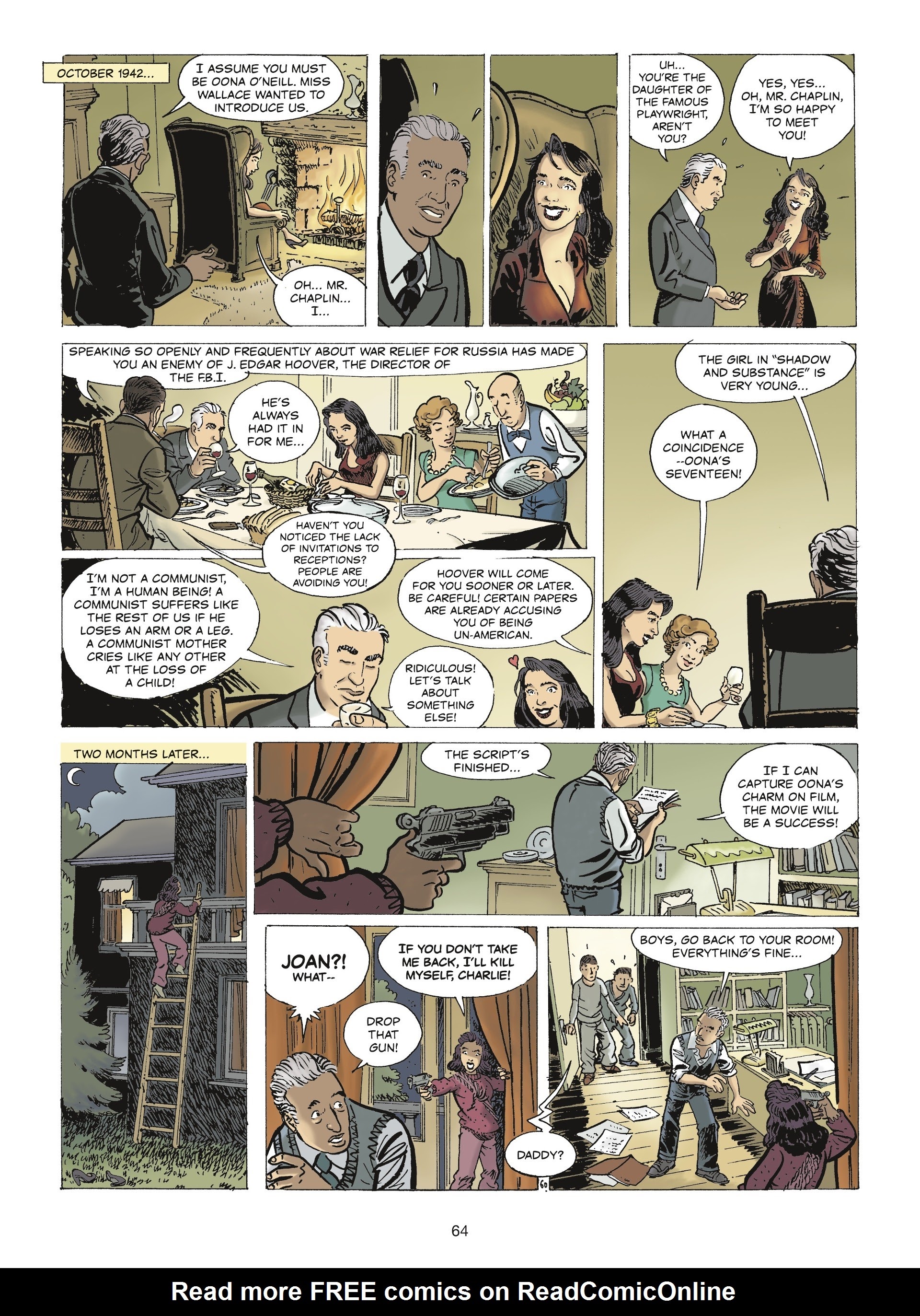 Read online The Stars of History: Charlie Chaplin comic -  Issue # TPB - 62