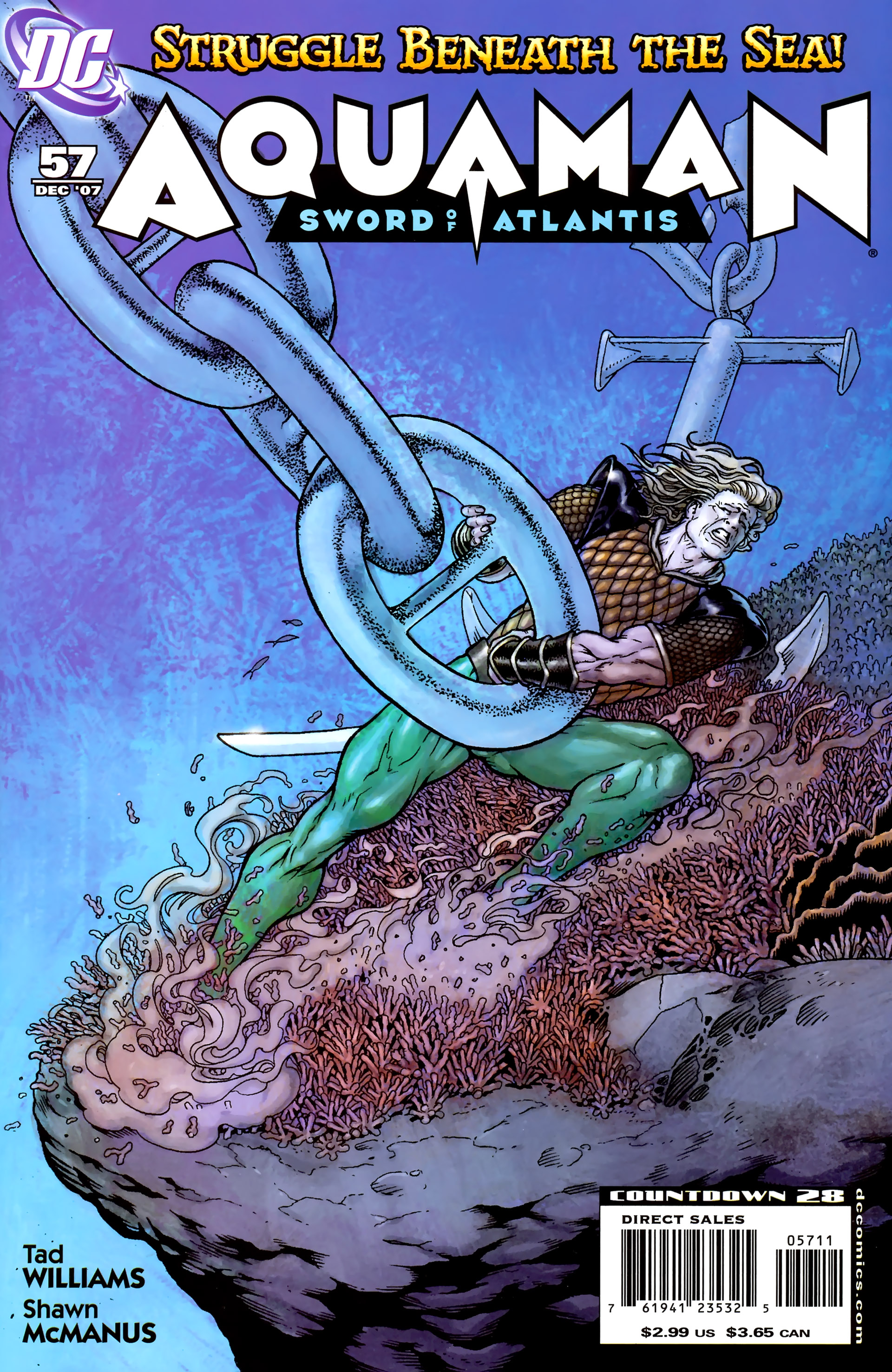 Read online Aquaman: Sword of Atlantis comic -  Issue #57 - 1